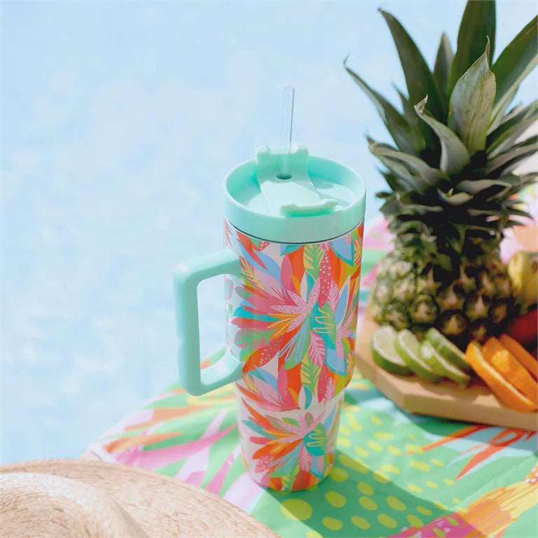 Mary Square To-Go Tumbler Get Tropical