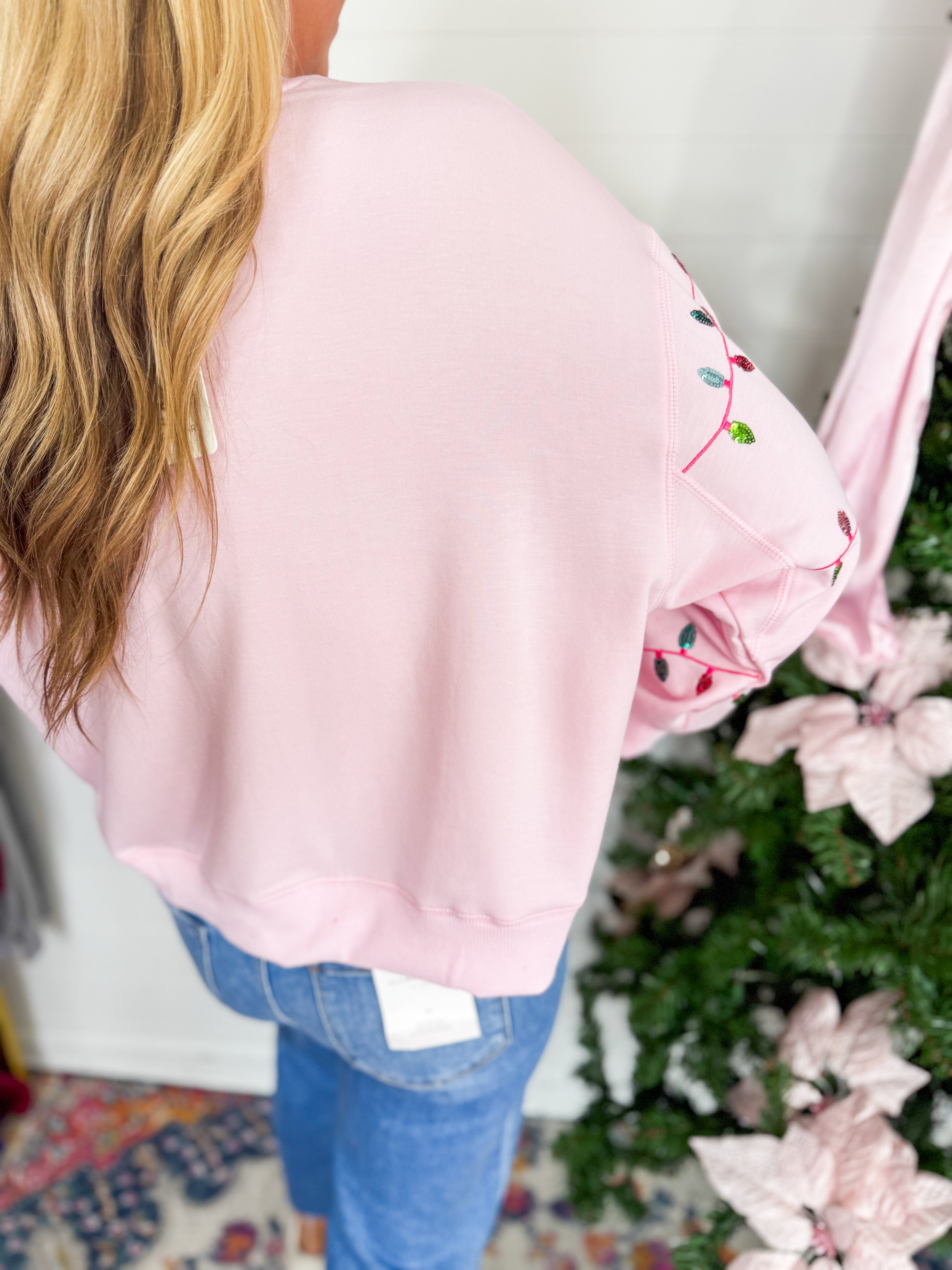 Mary Square Millie Falala Lights Sweatshirt