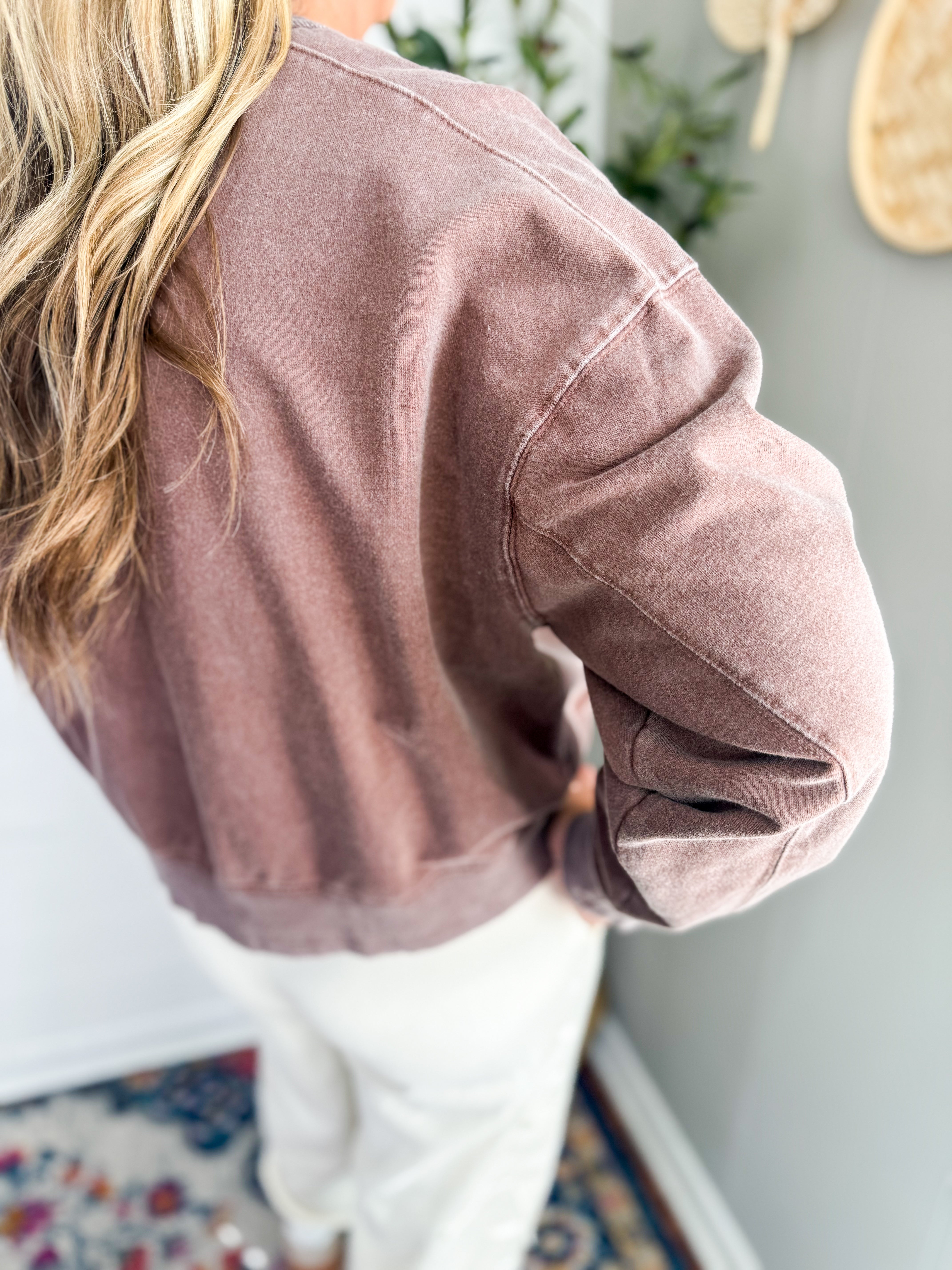 Oversized Crewneck Sweatshirt