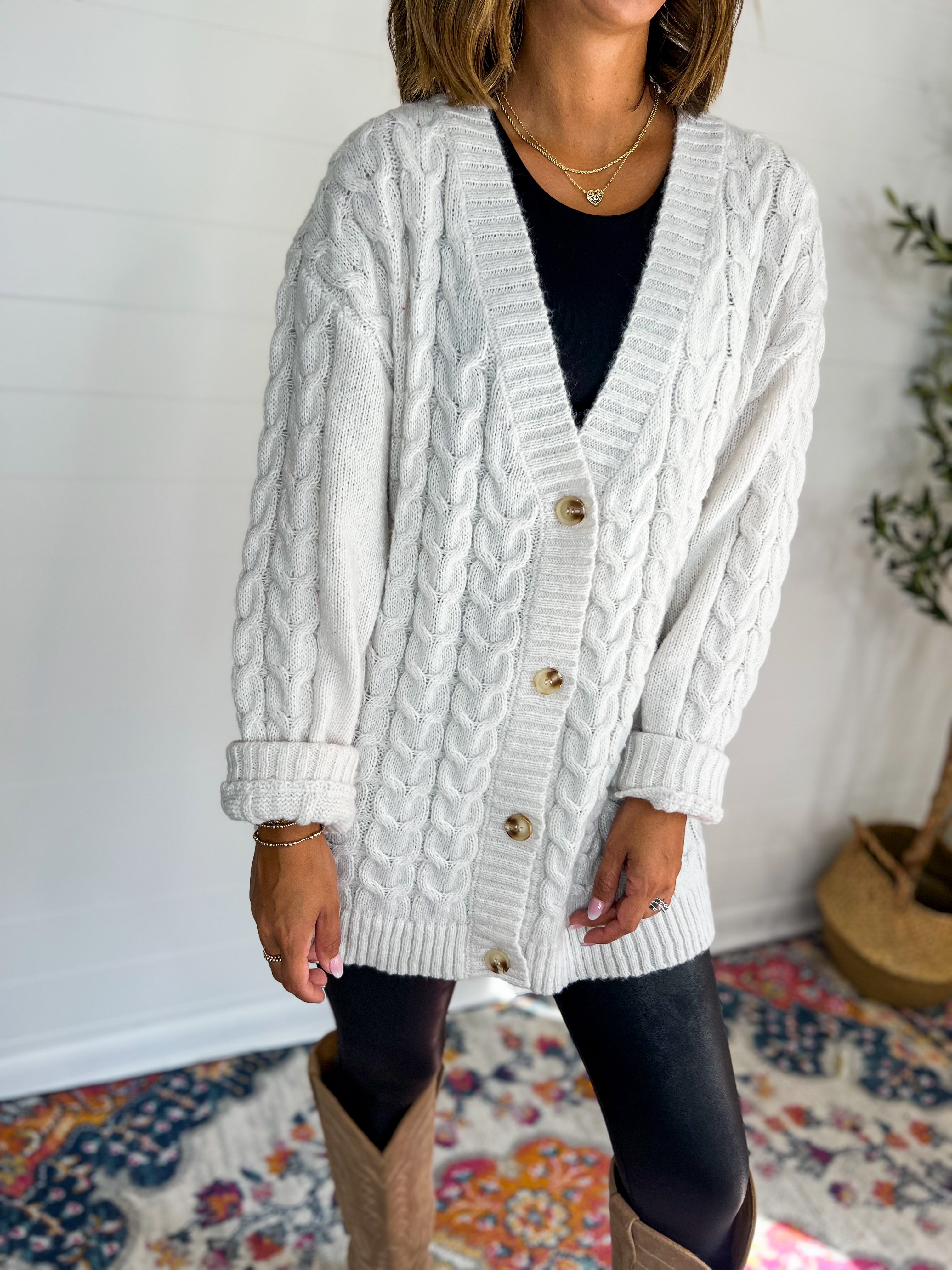 Mud Pie Vivia Textured Cardigan