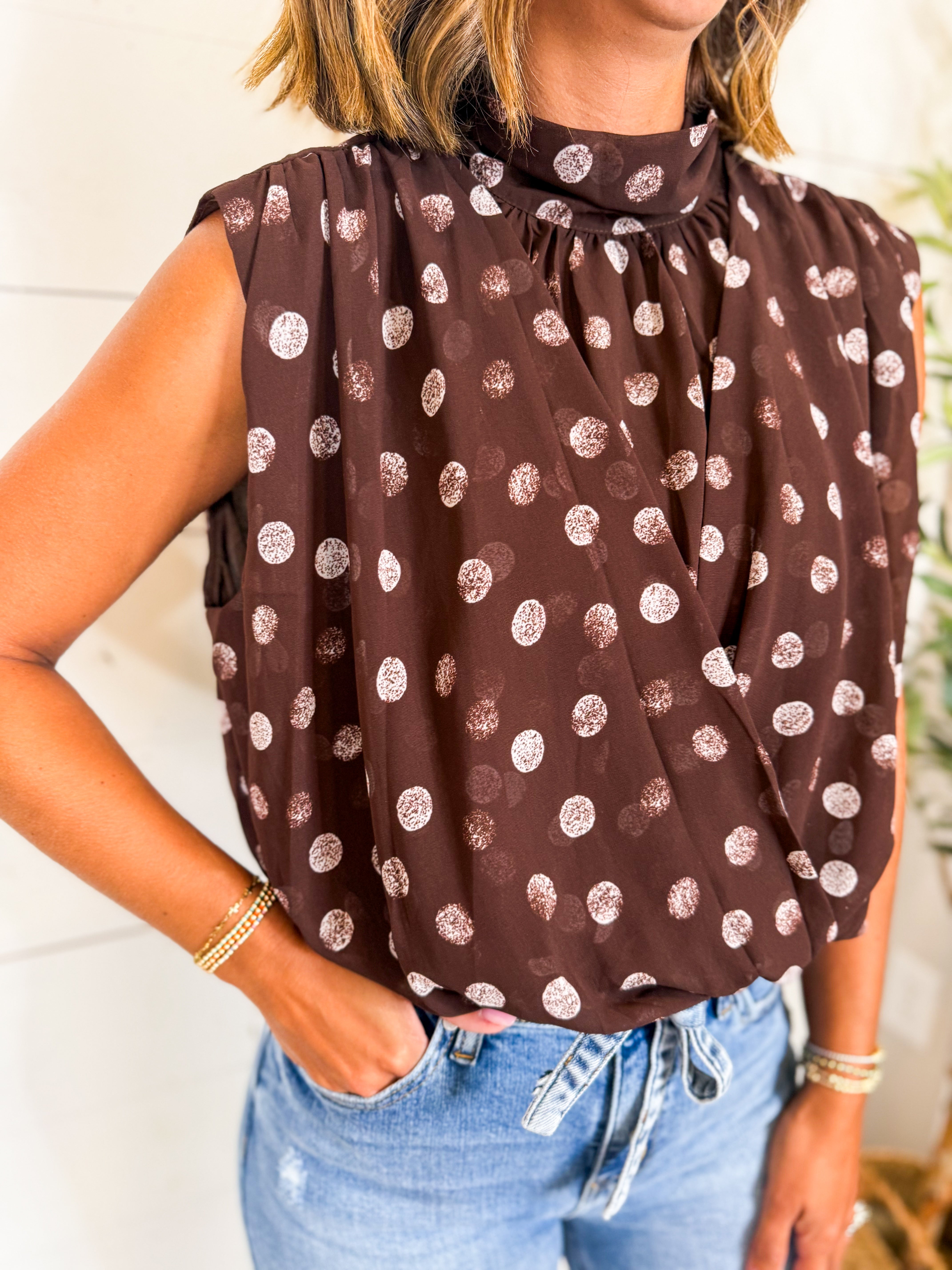 Polka Dot Blouse
