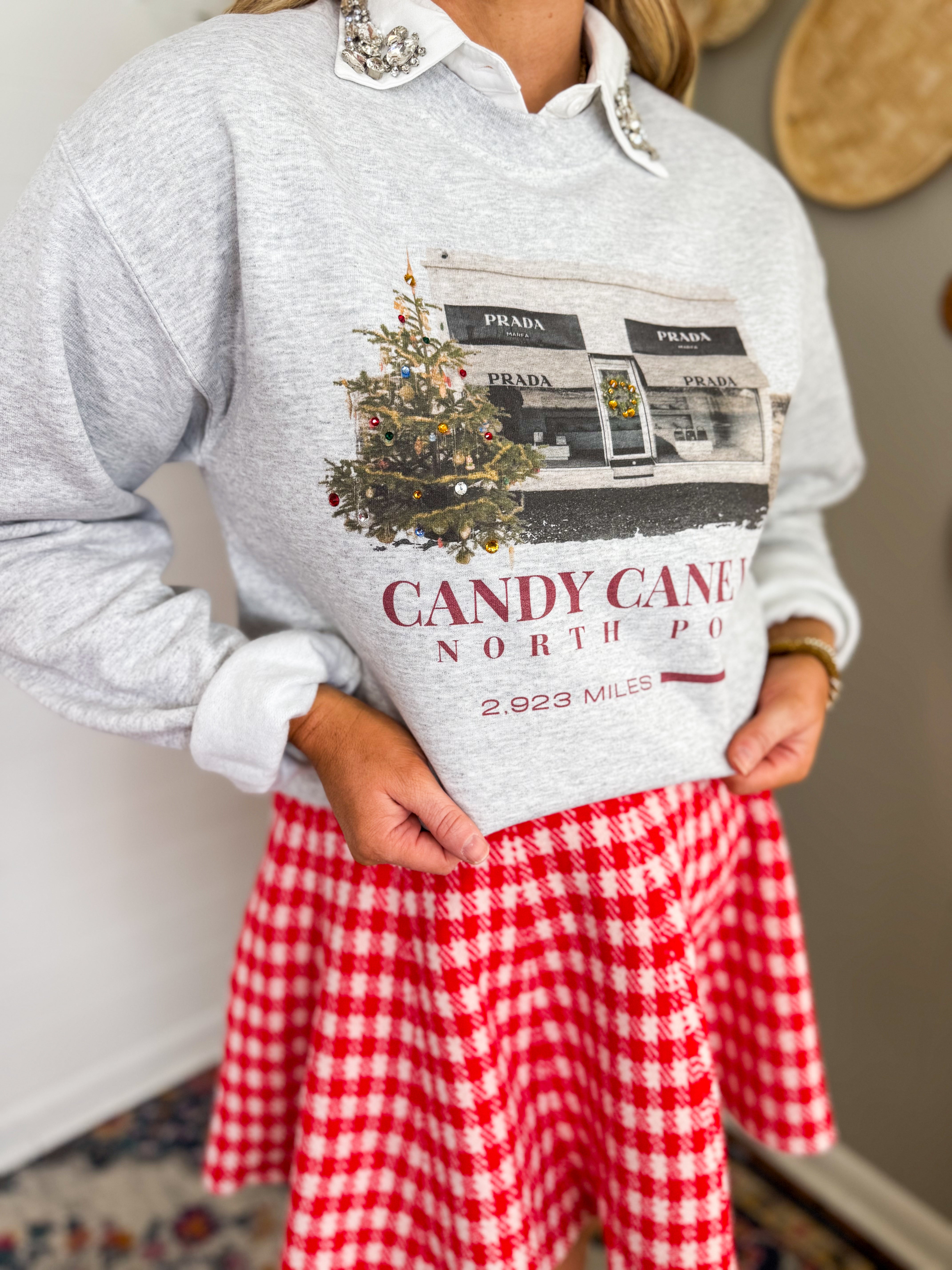 Candy Cane Lane Sweatshirt