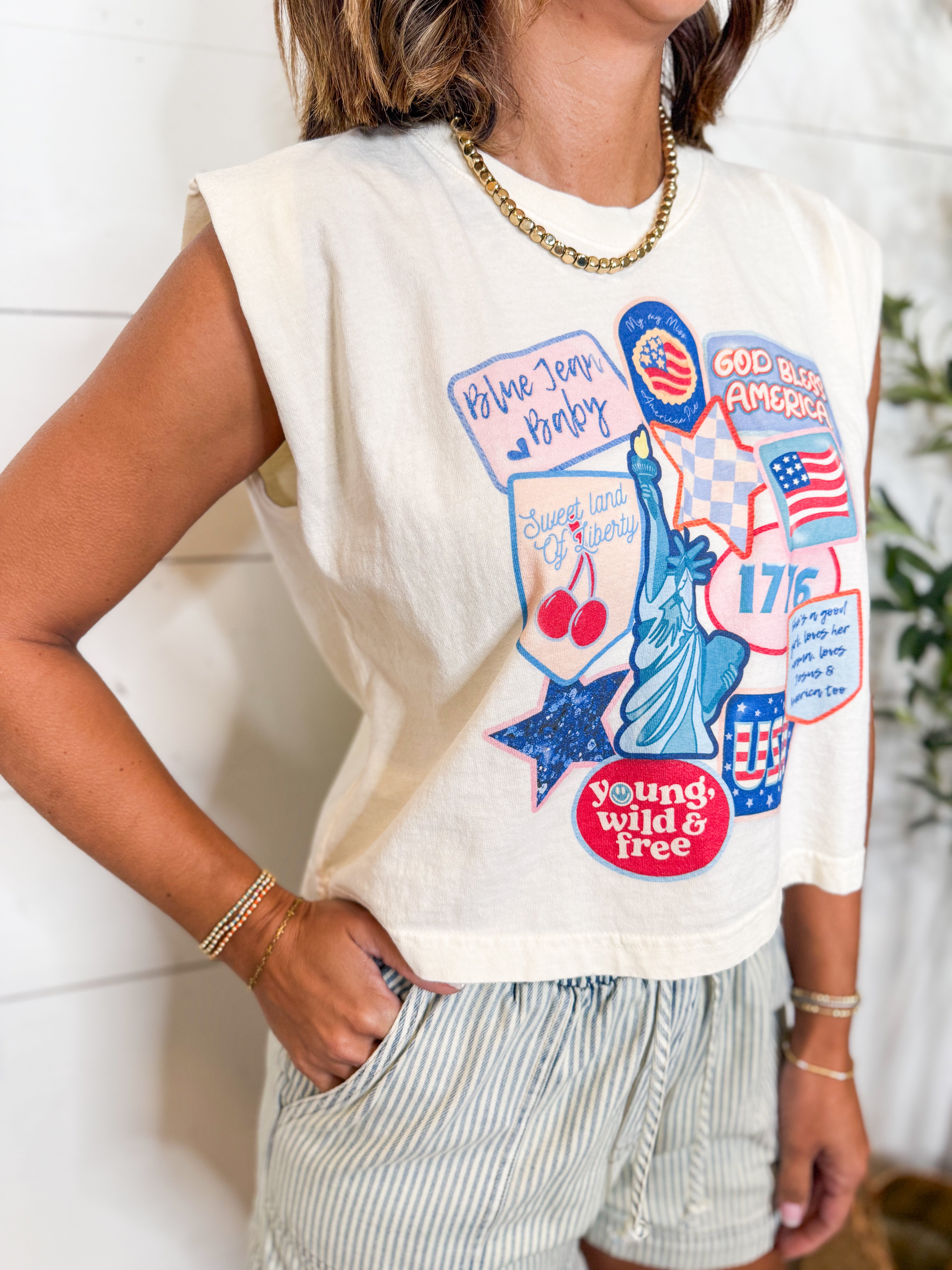 Patriotic Patch Tank