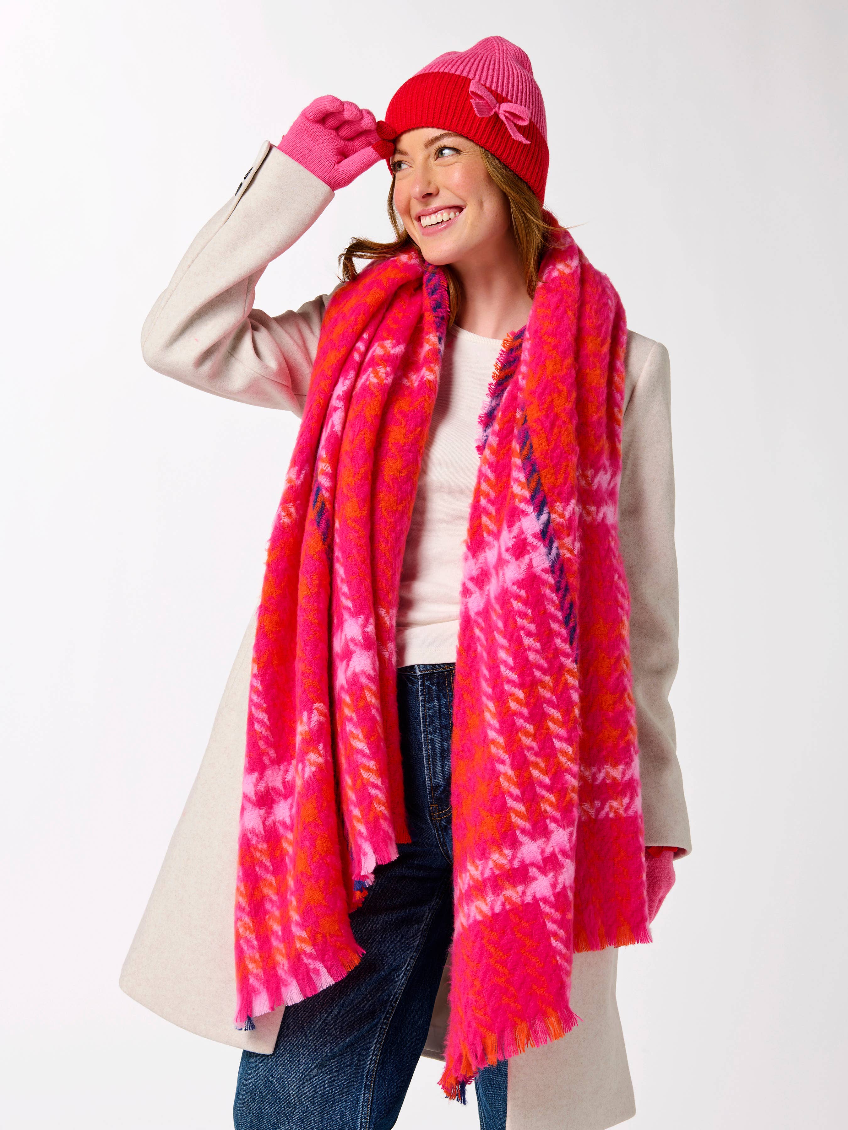 Pink Flo Scarf