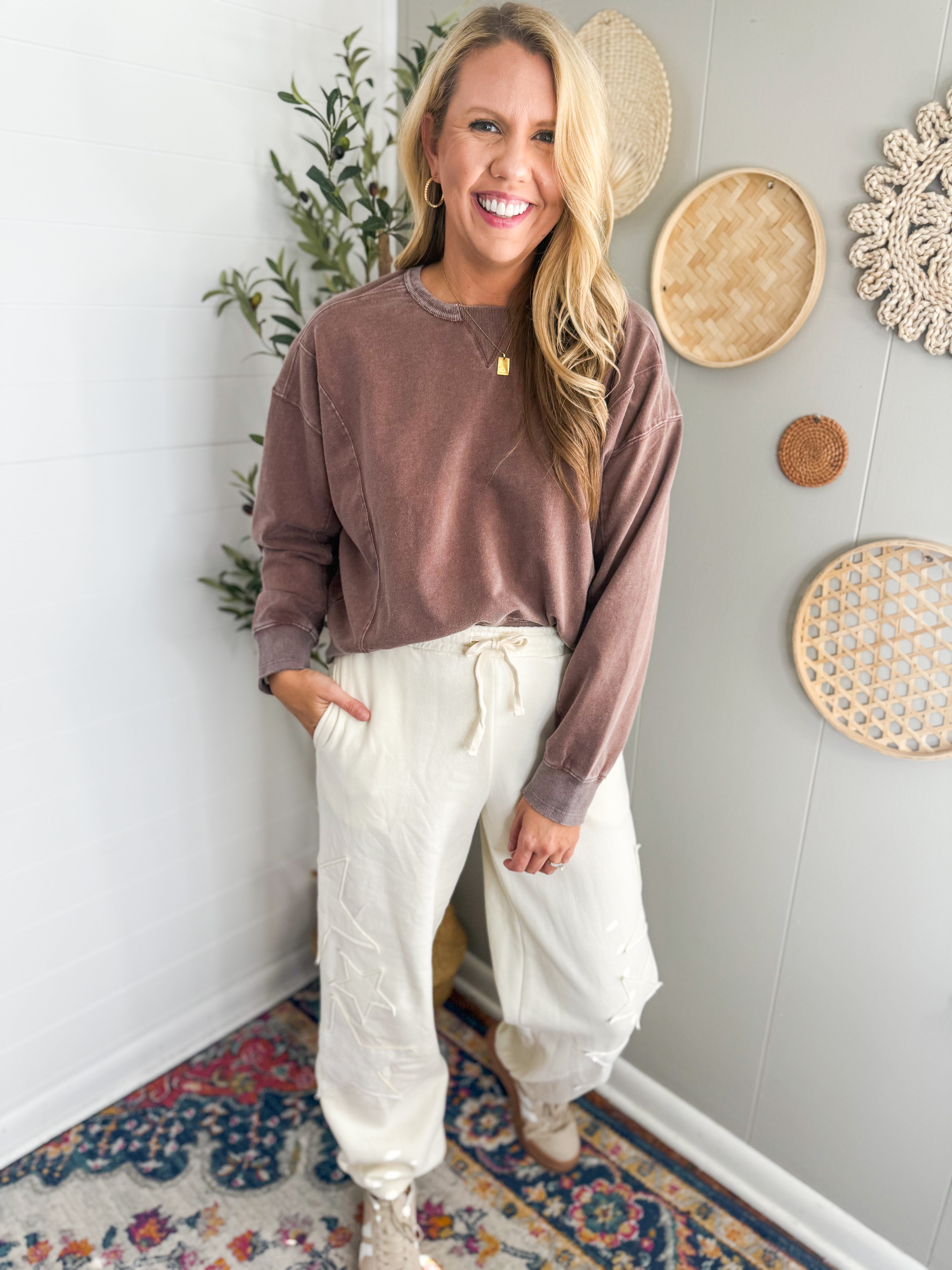 Oversized Crewneck Sweatshirt