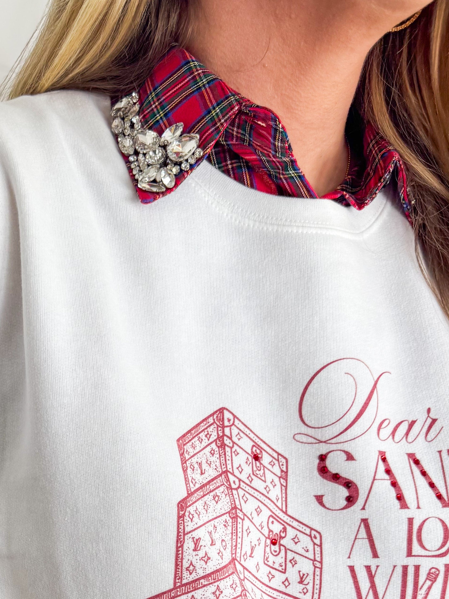 Embellished Corporate Collar