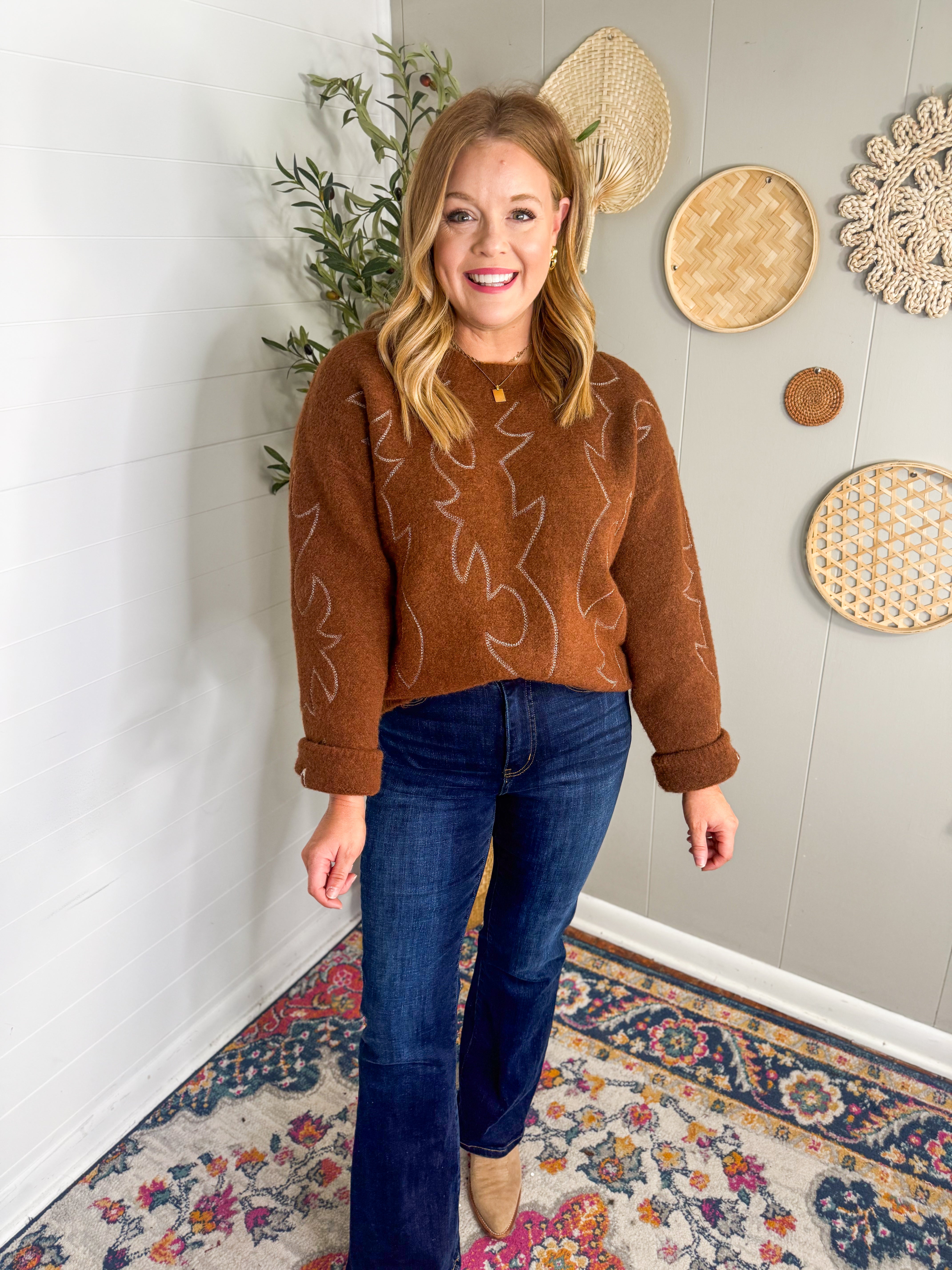 Western Stitch Sweater
