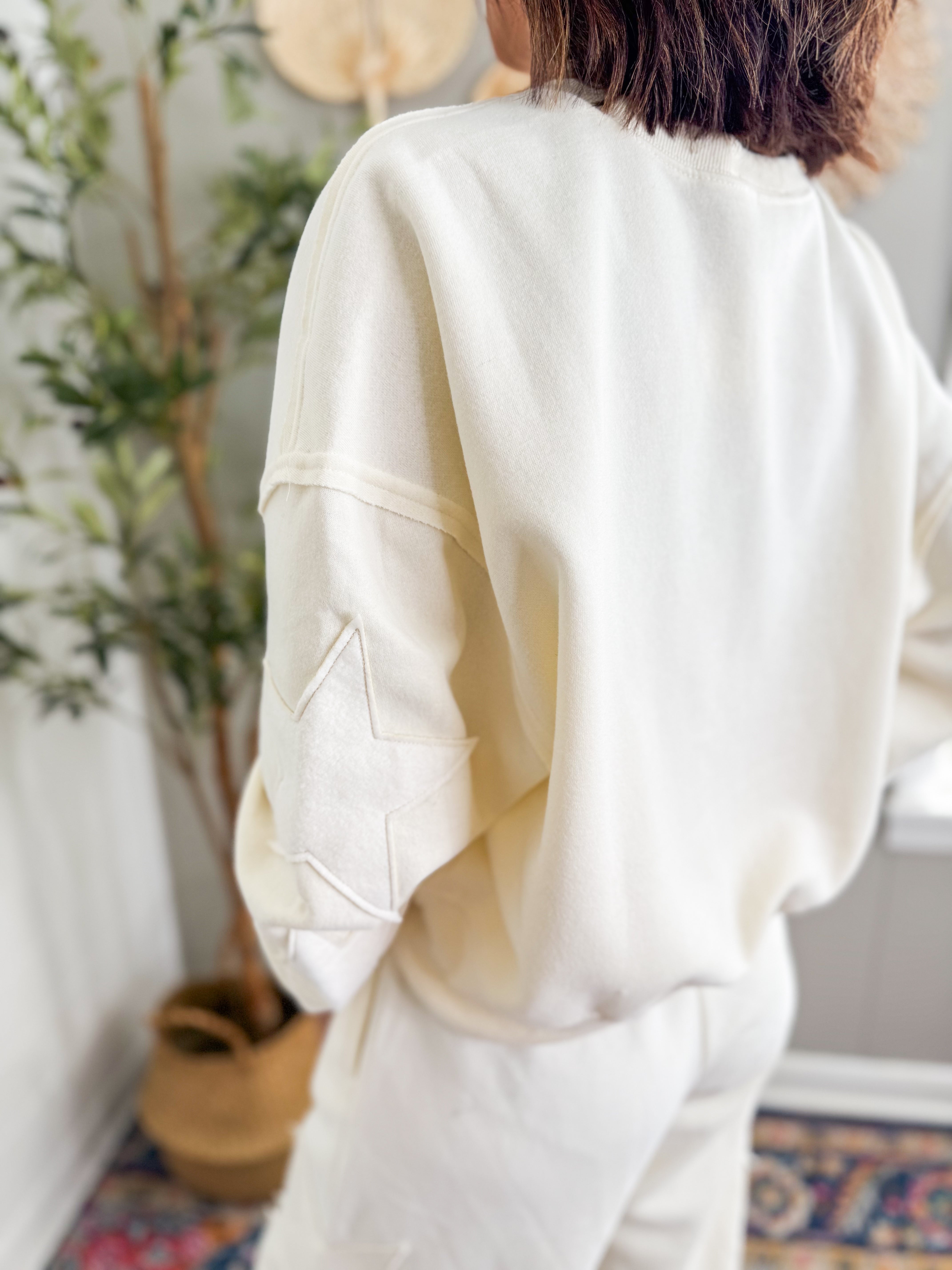 Star Detail Sweatshirt