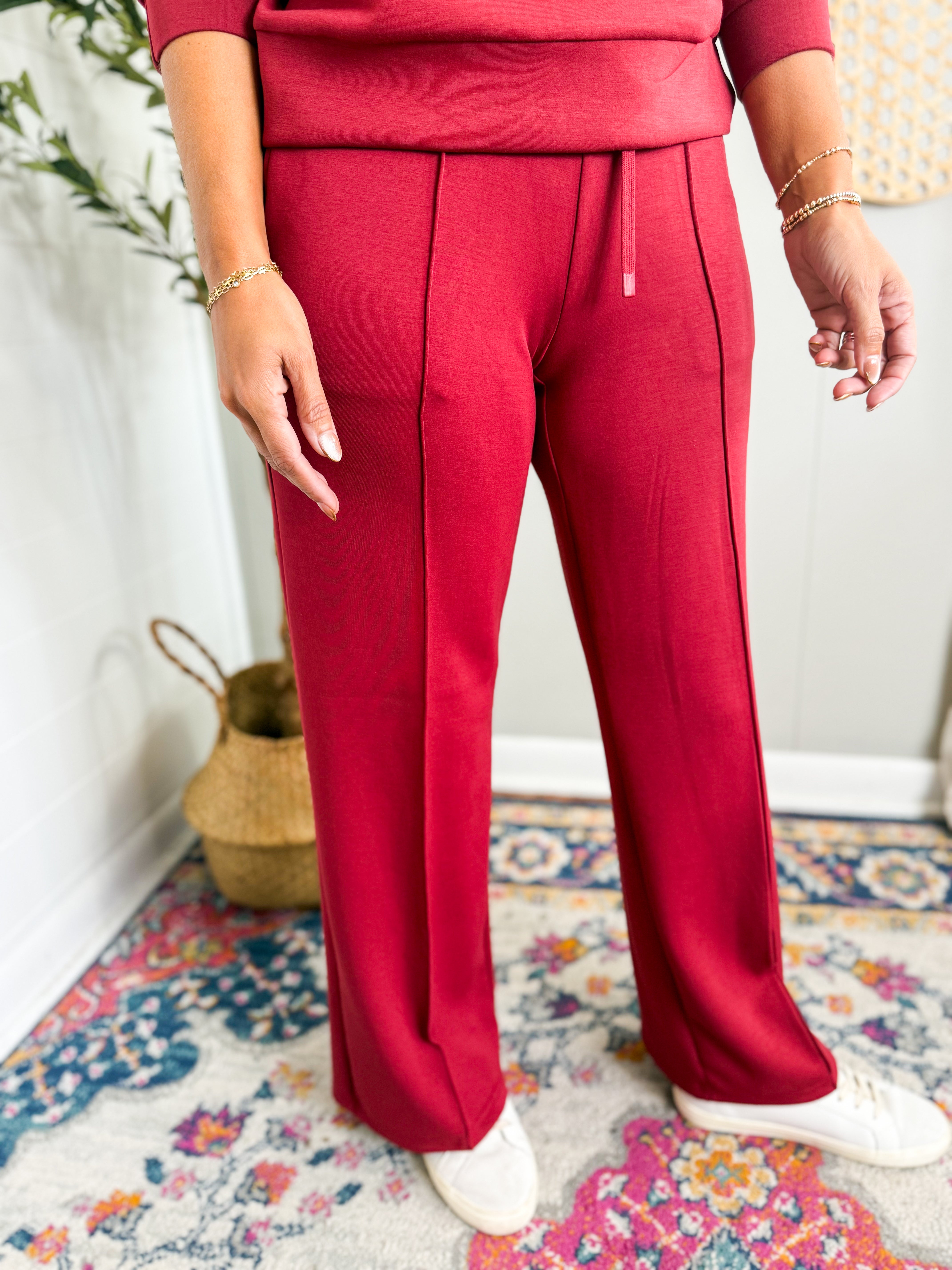 RD Prida Straight Pant-Chili