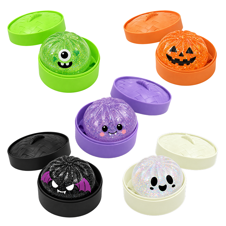 Novelty Brands - Fun Doh Halloween Mystery Dumpling Squishy - 12/Display