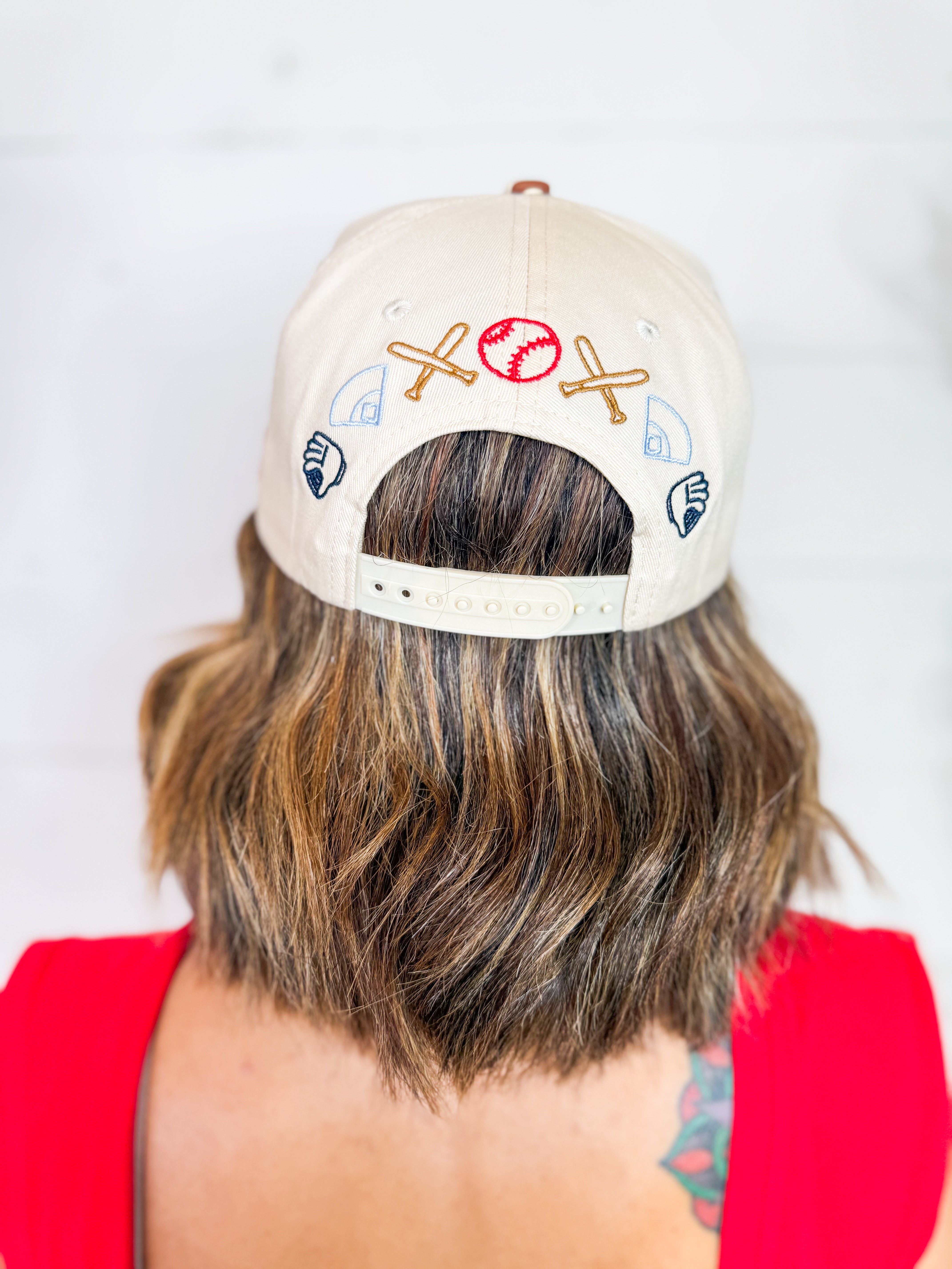 Baseball Laces Trucker Hat