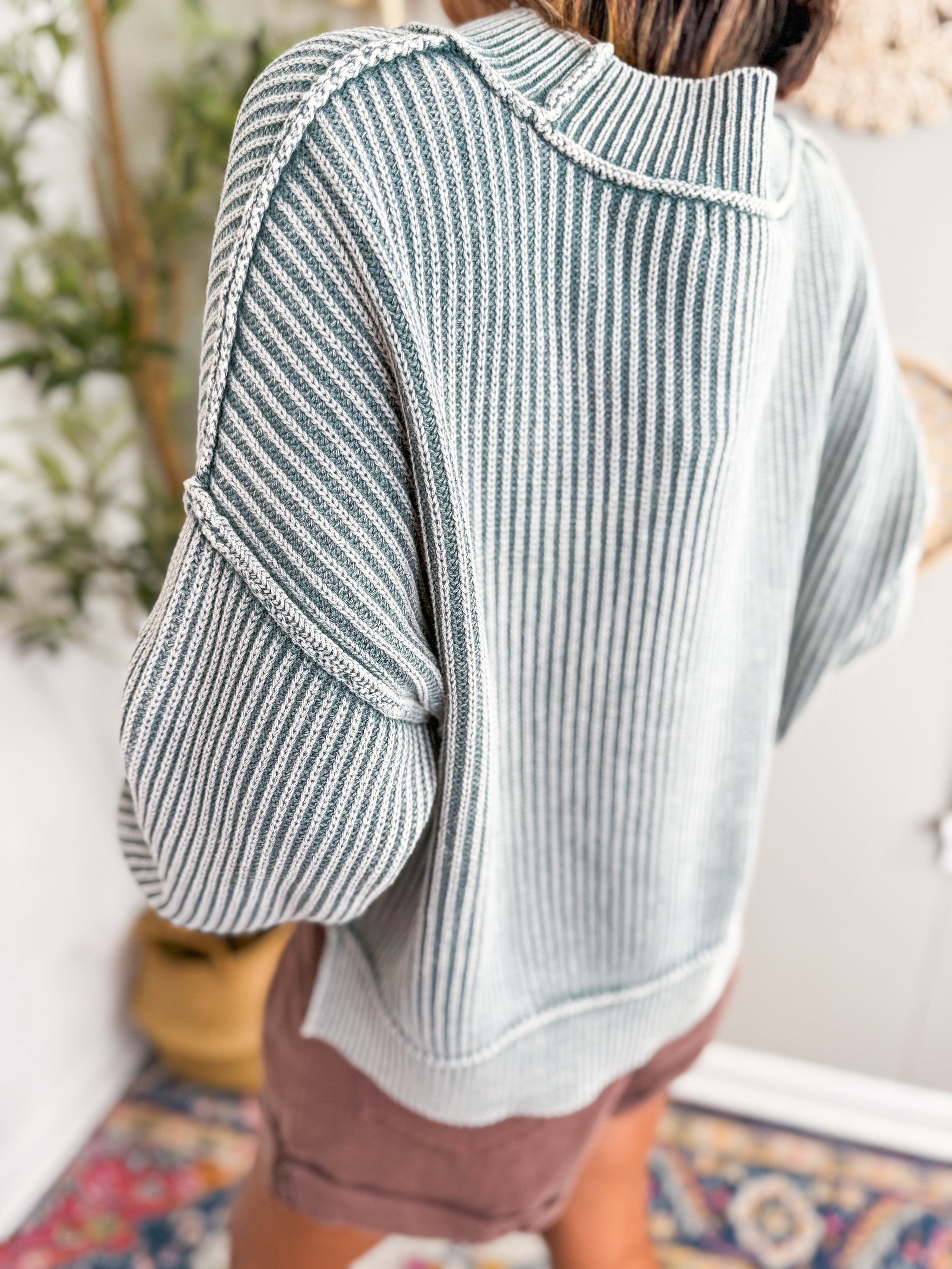Cozy Cotton Ribbed Sweater