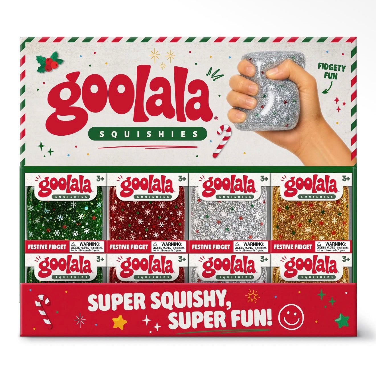 Goolala Squishies Christmas Cube