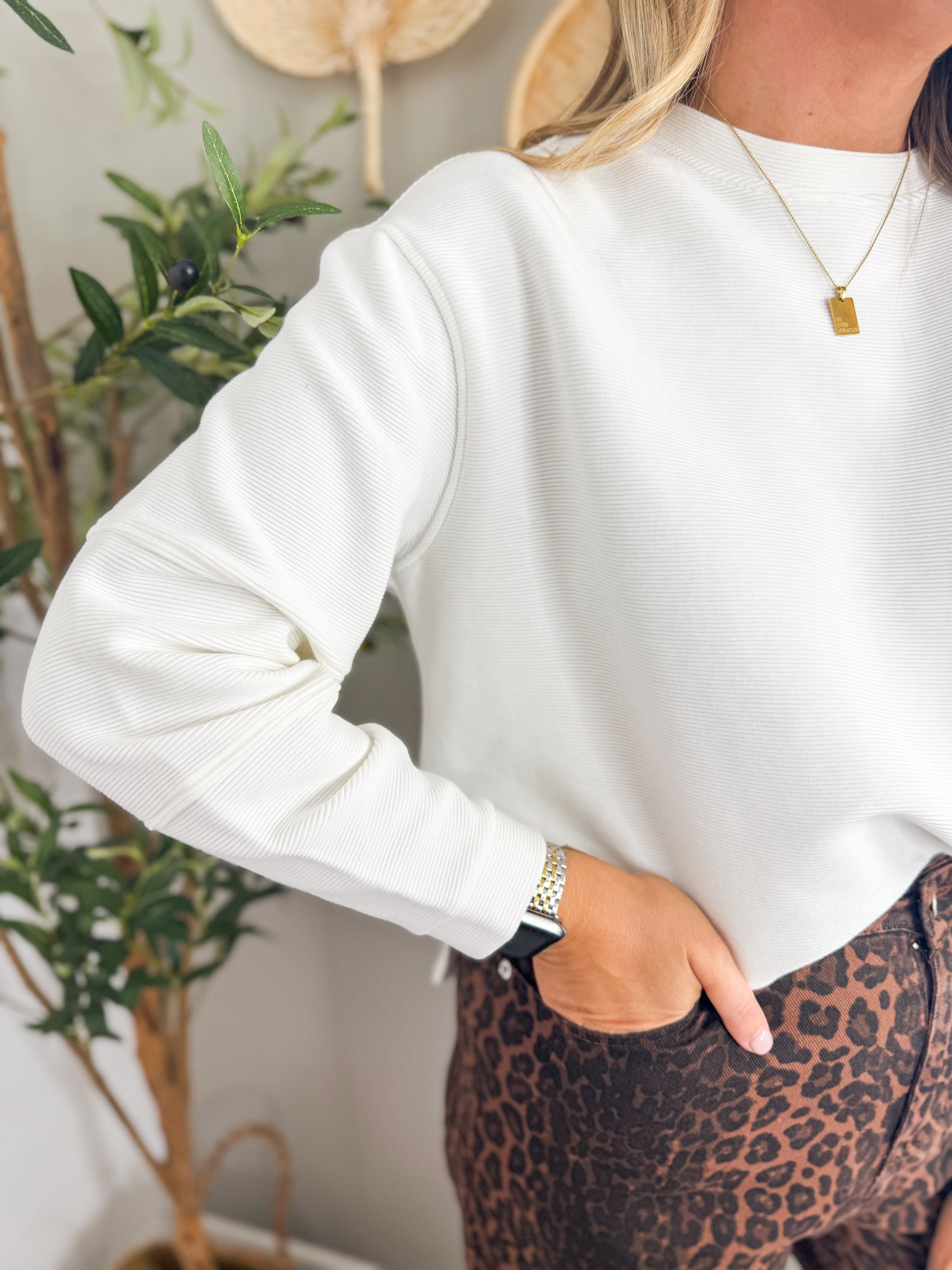 RD Lucina Soft Knit Long Sleeve Top