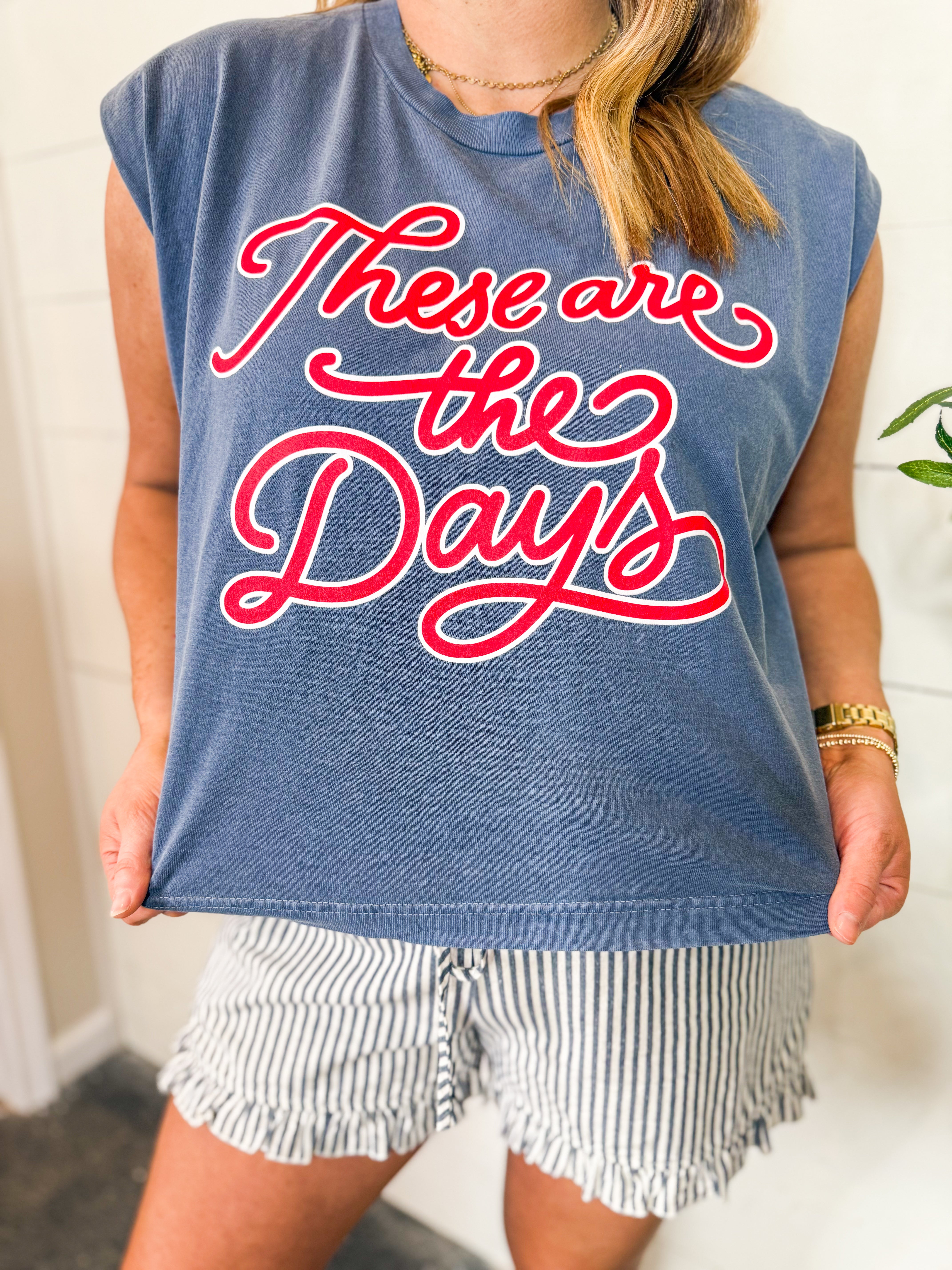 These are the Days Baseball Tank