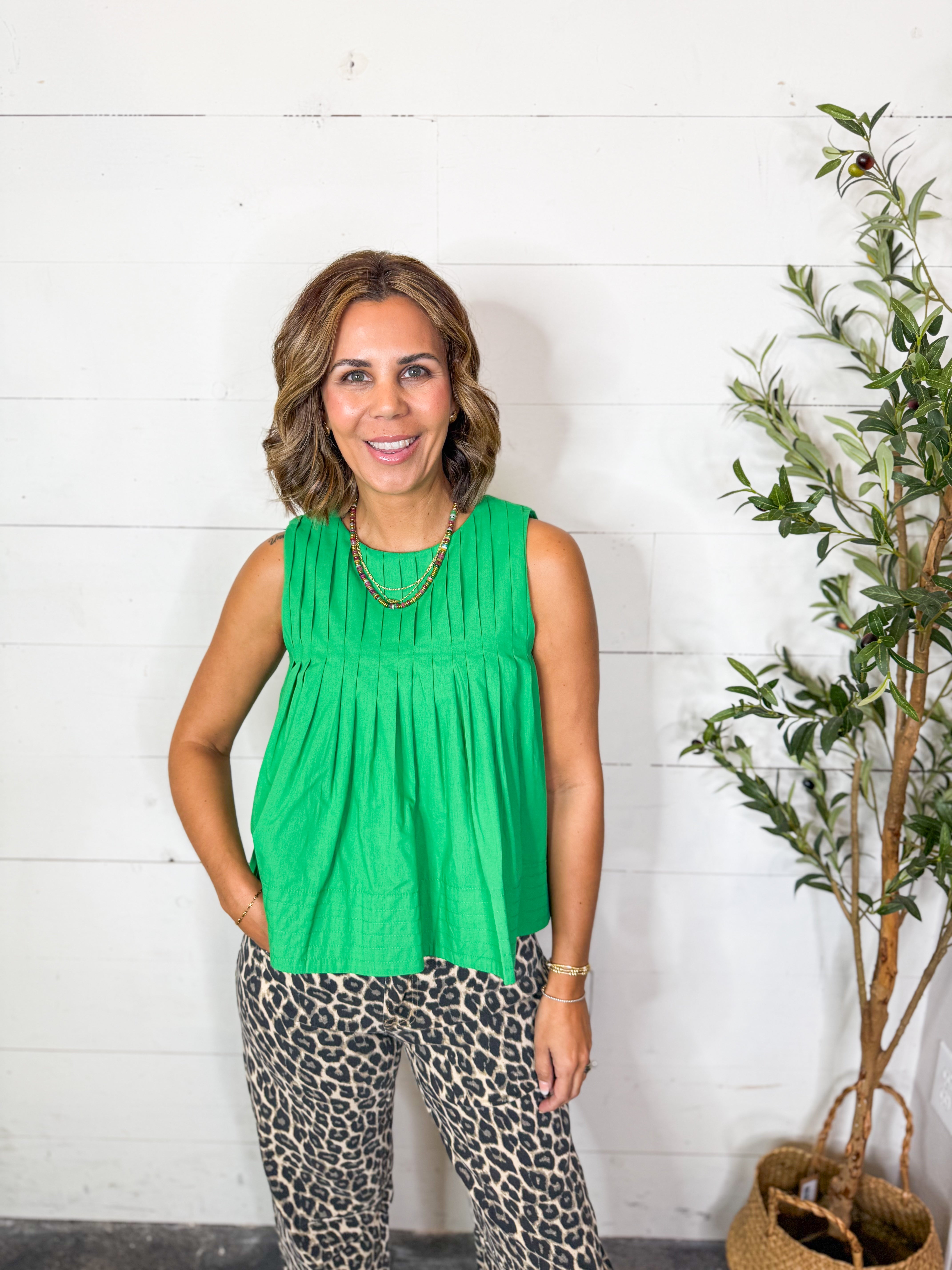 Hi-Lo Sleeveless Top