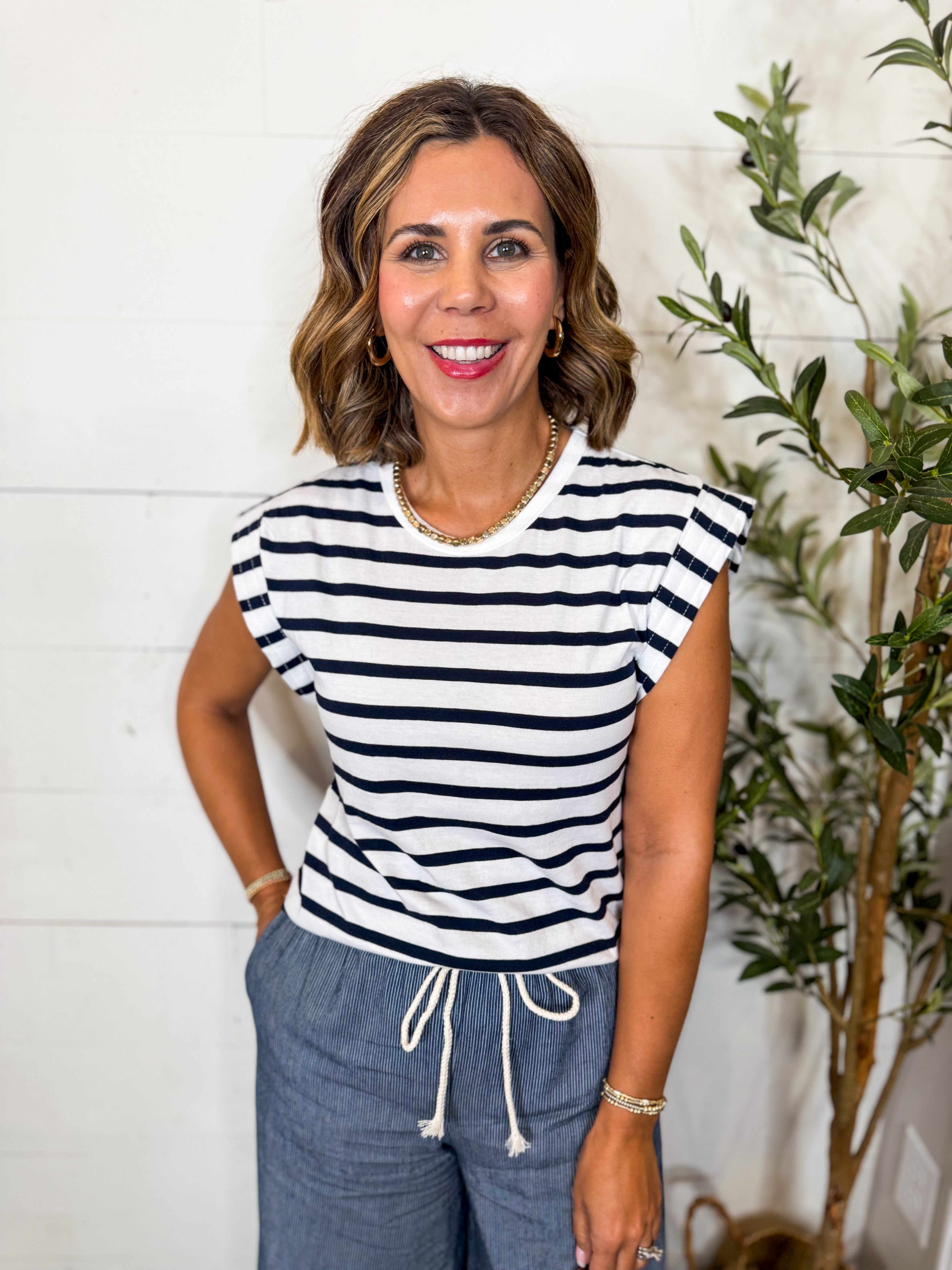 RD Merry Striped Top