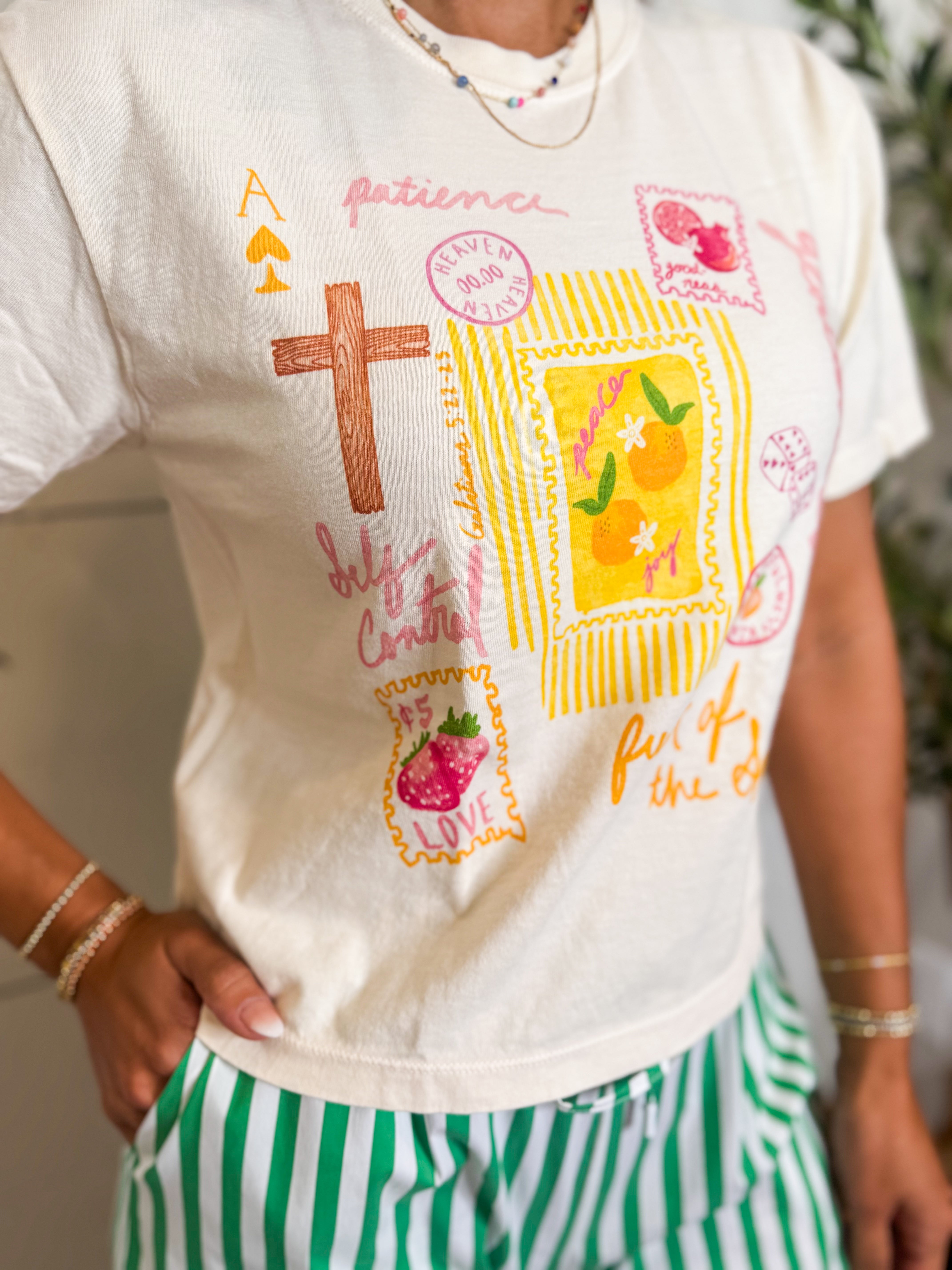 Fruit Of The Spirit Crop Tee