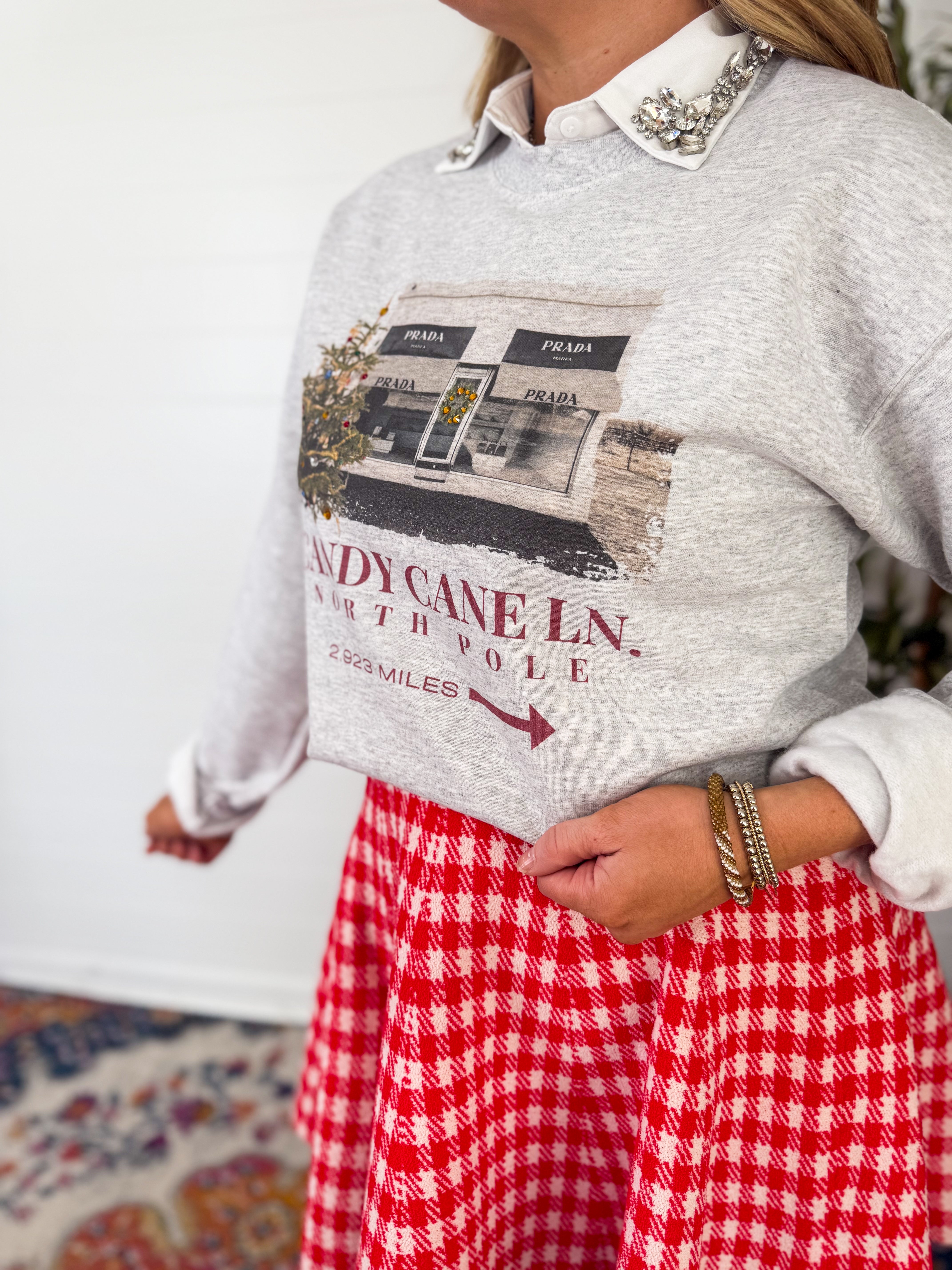 Candy Cane Lane Sweatshirt