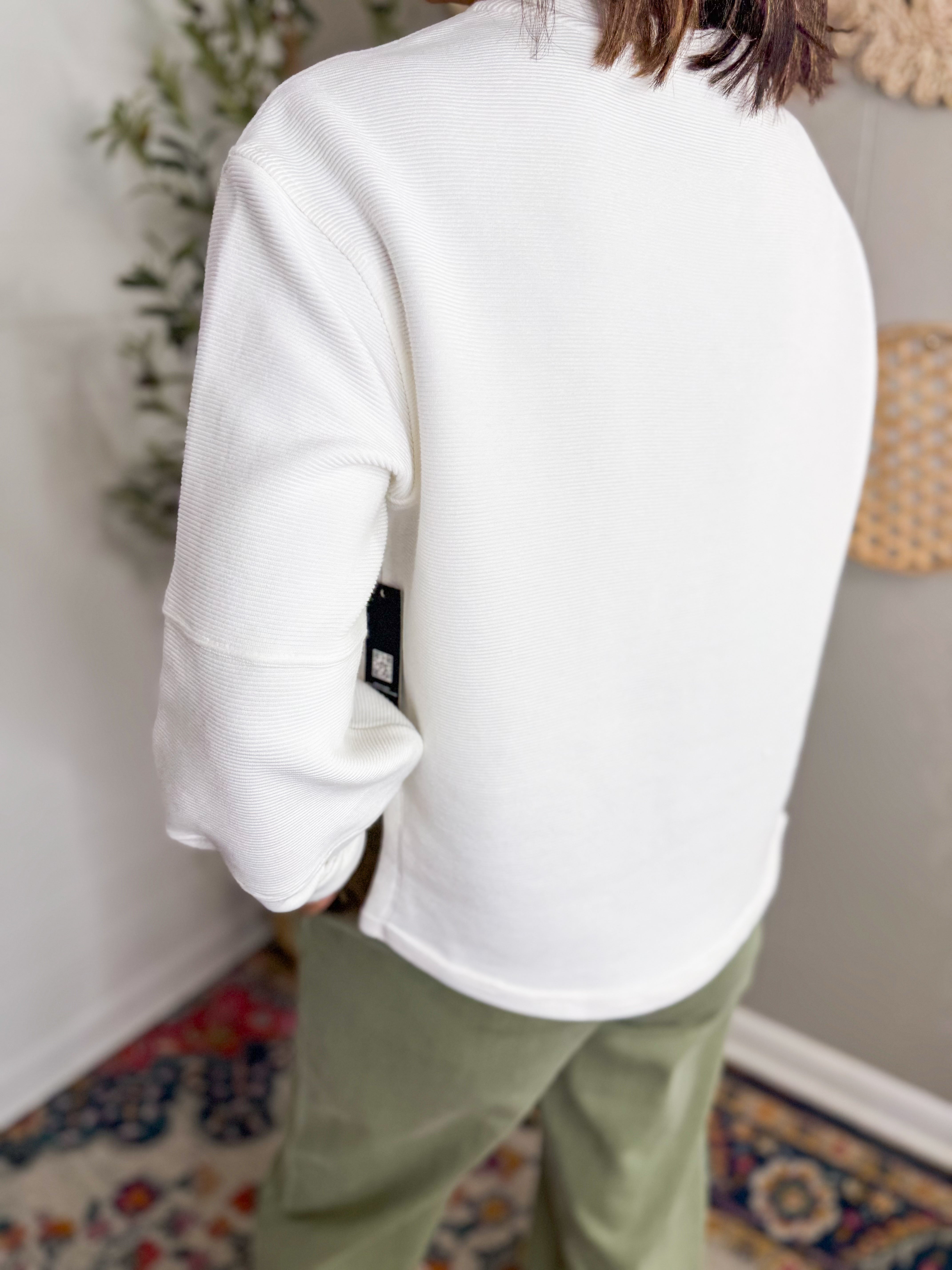 RD Lucina Soft Knit Long Sleeve Top