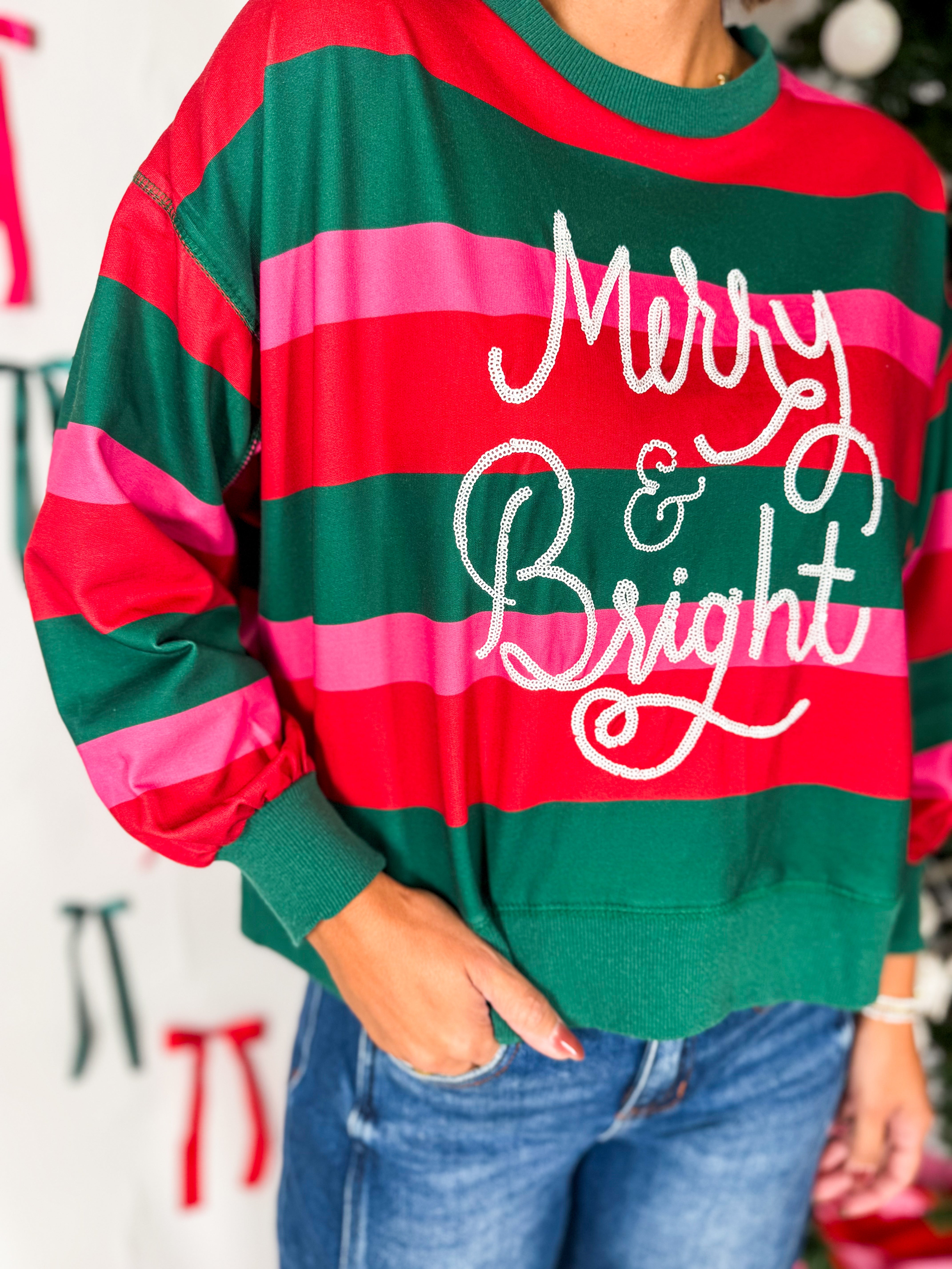 Mary Square Millie Merry & Bright Sweatshirt