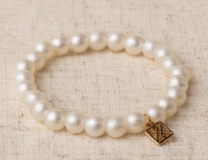 Michell Mcdowell- The Taylor Pearl Bracelet