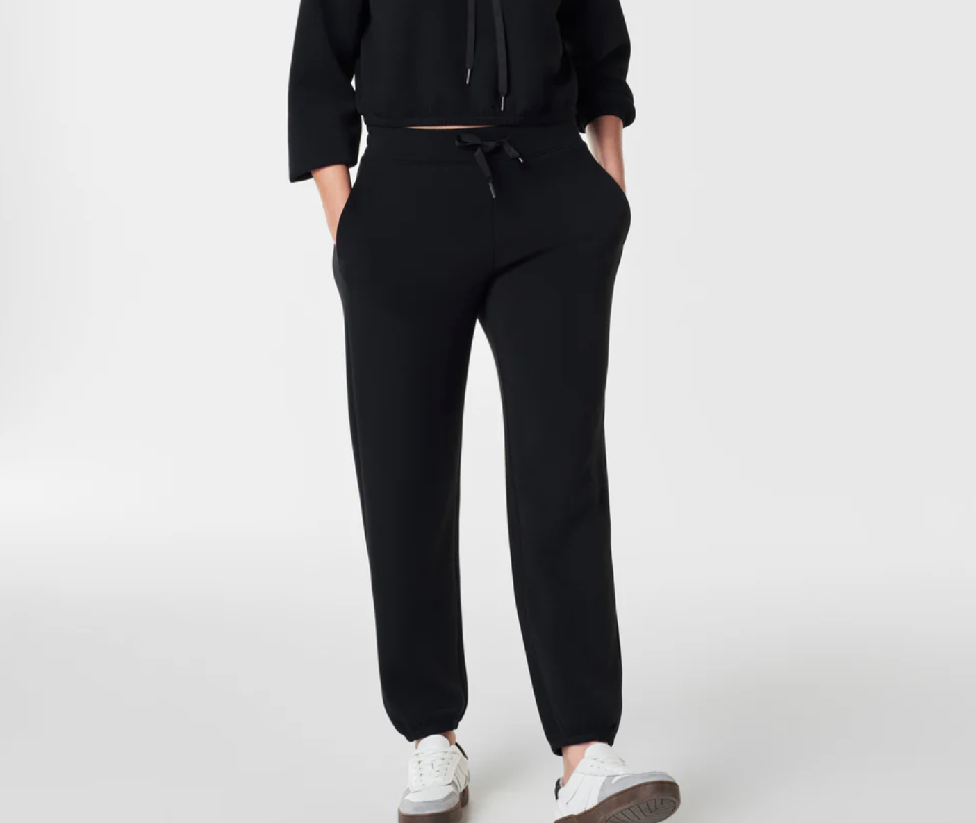 Spanx Air Essentials Black Joggers