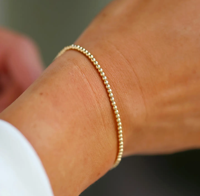 Bara Boheme Classic 2mm 14k Gold Filled 7" Bracelet