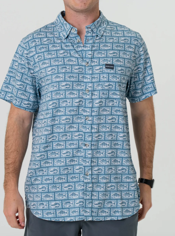 Burlebo Performance Button Up - Anglers Choice