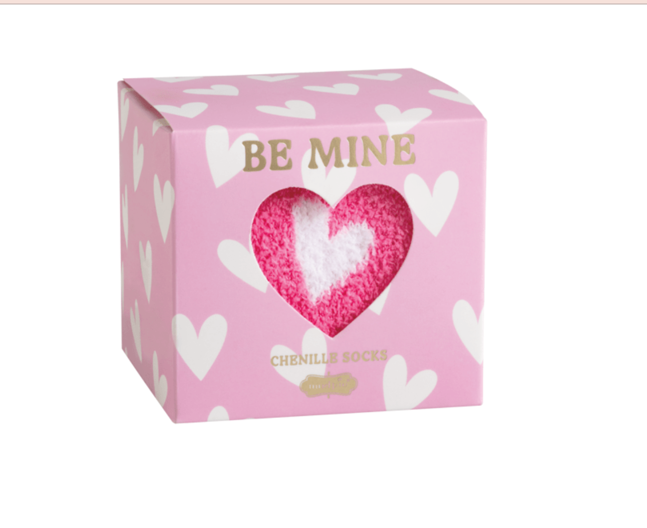 Mud Pie Valentine Chenille Socks Box Set