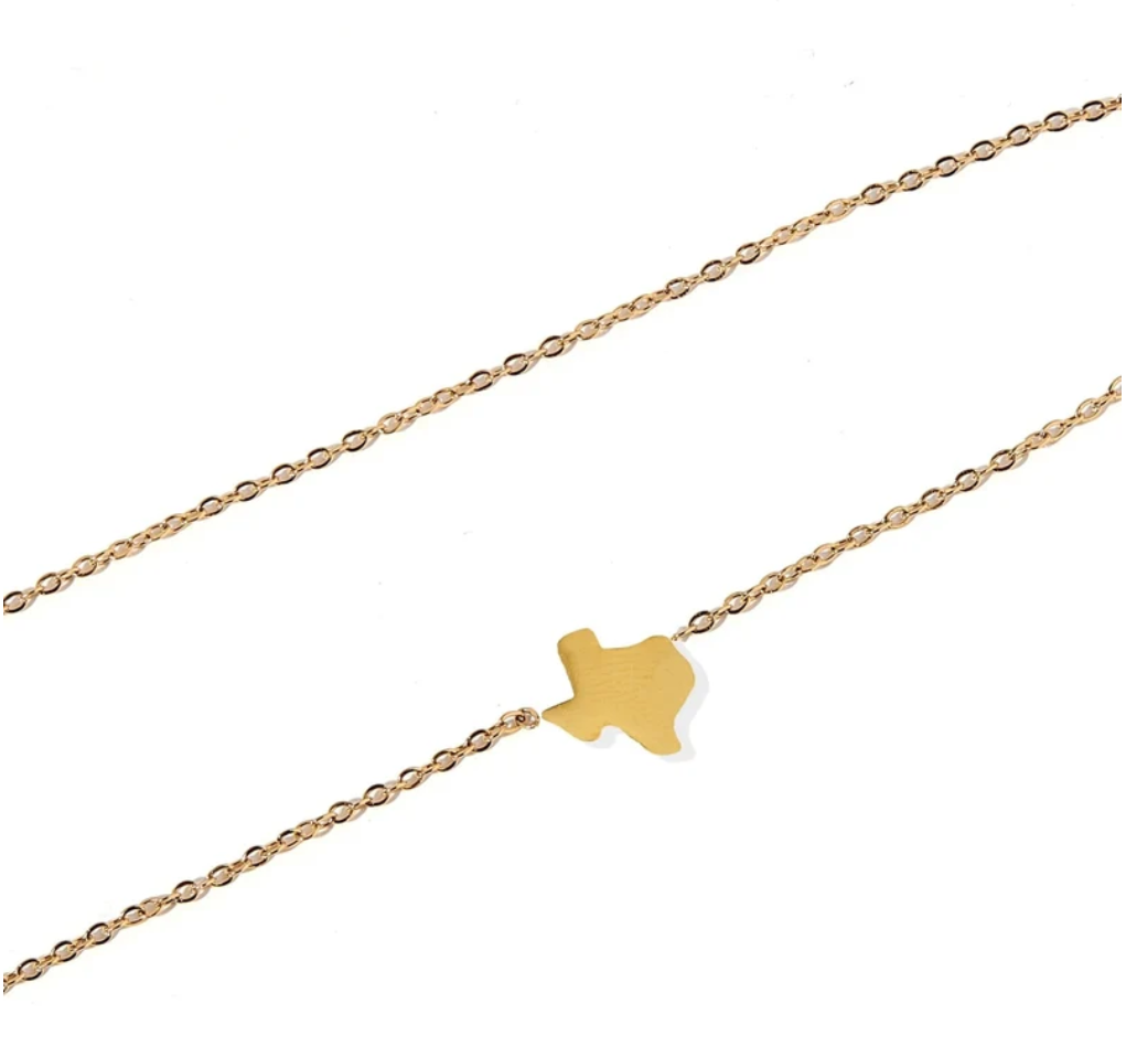 Linny Co Texas Gold Necklace