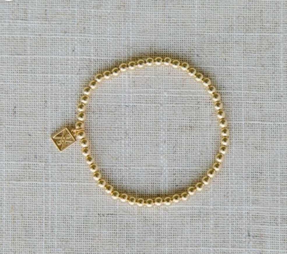 Michelle McDowell Kinsley Shiny Gold Bracelet