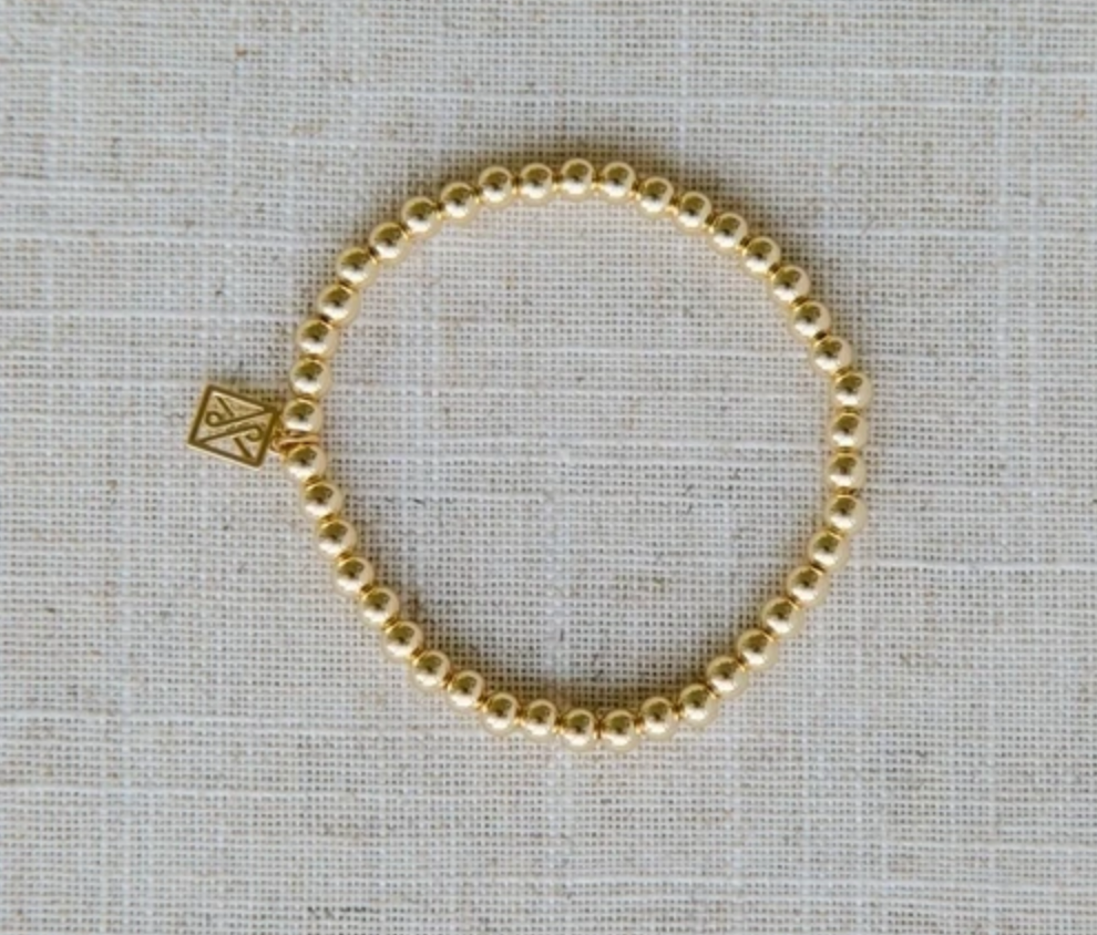 Michelle McDowell Taylor Shiny Gold Bracelet