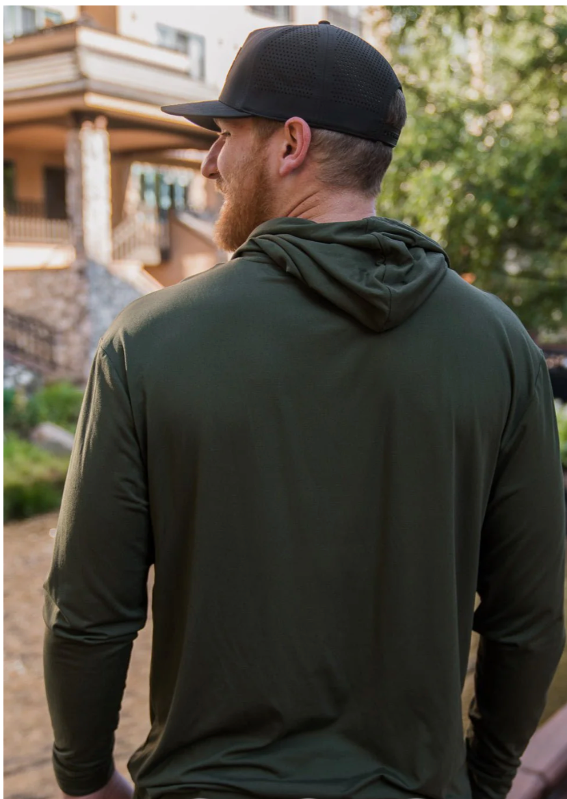 Burlebo Performance Hoodie - Mallard Green