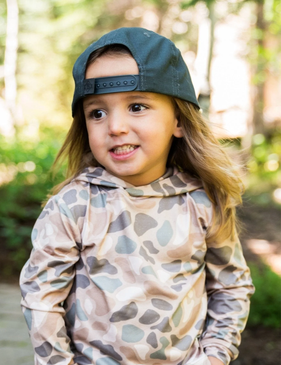 Burlebo Youth Performance Hoodie - Pintail Camo