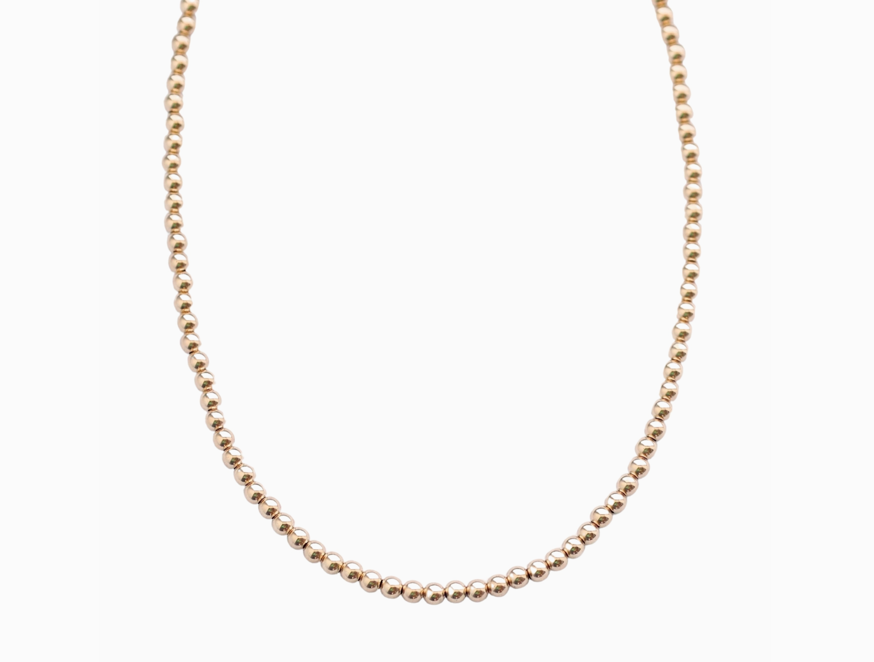 Bara Boheme Angelina 14K Gold Filled Beaded Choker/Necklace