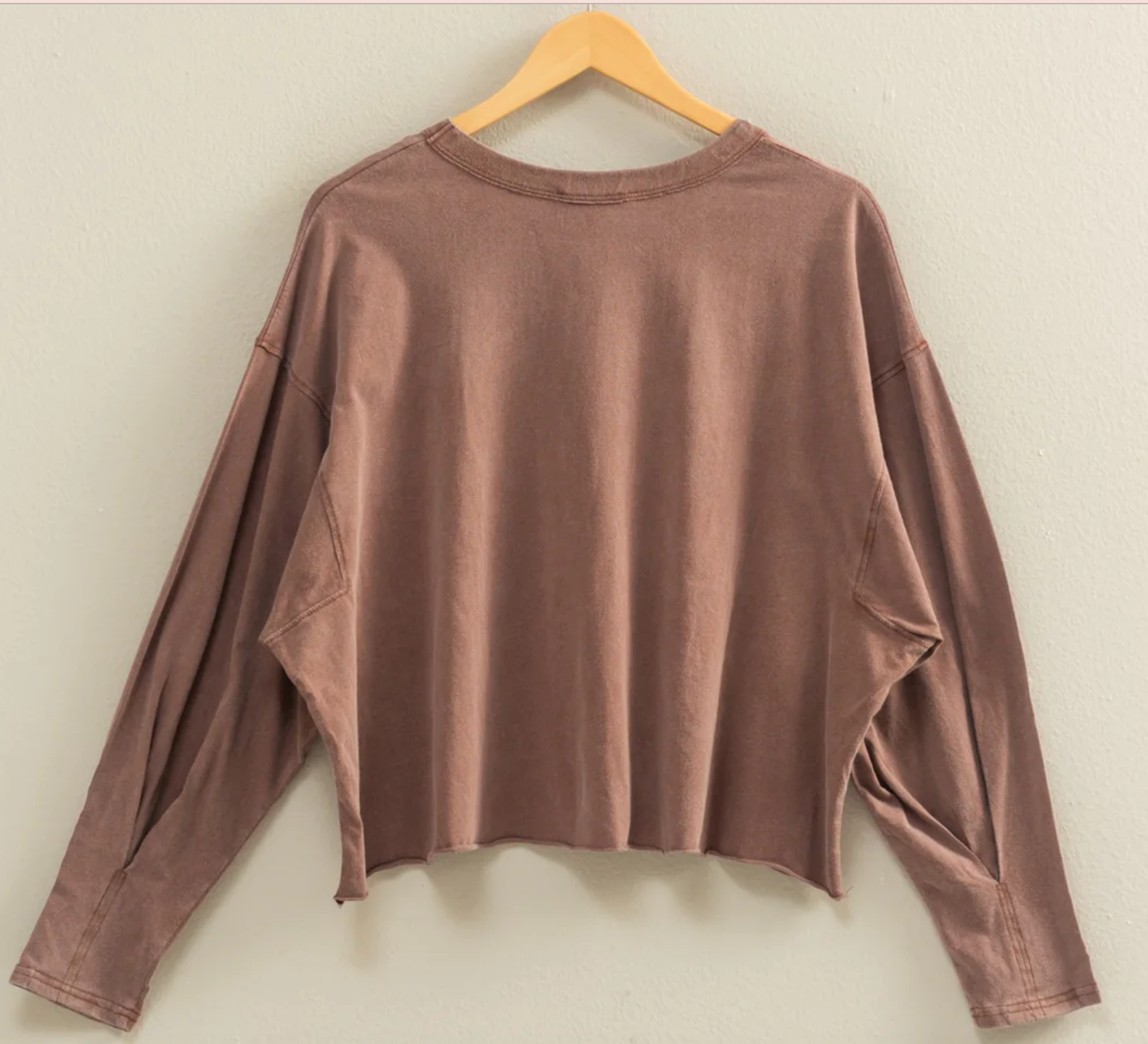 Oversized Long Sleeve Casual Top - 3 Colors