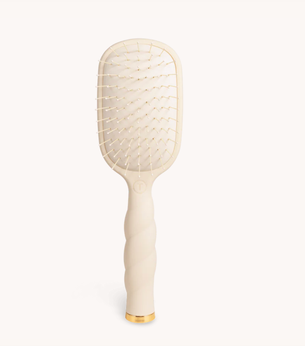 Teleties Detangler Hair Brush For Thick Hair - Tan