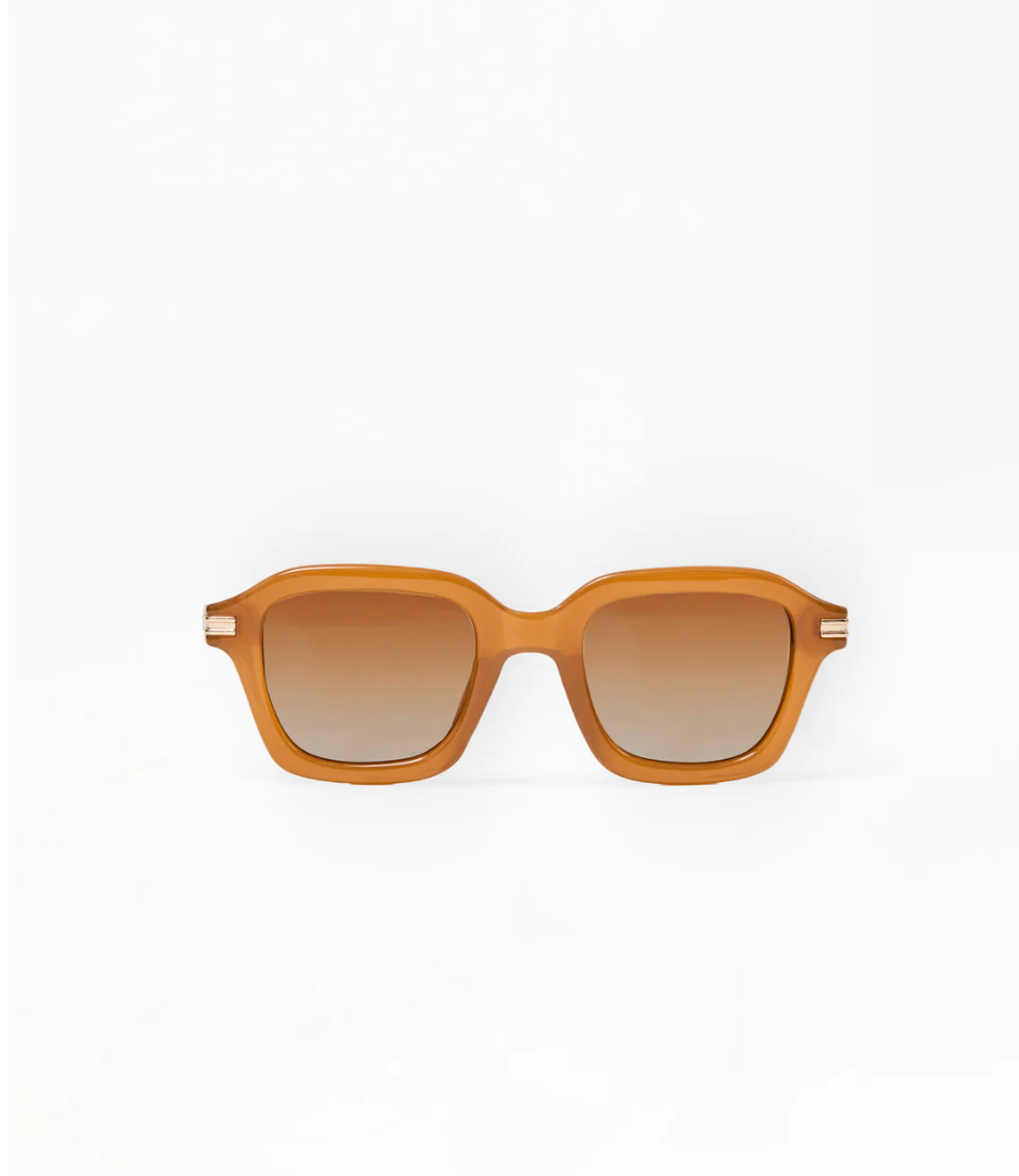 Mary Square Alyssa Mocha Polarized Sunglasses