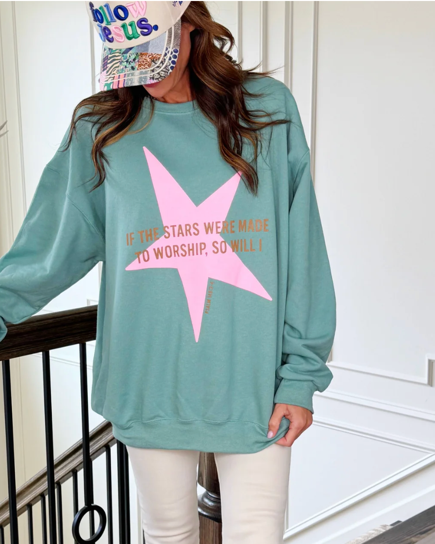 Stars Were Made To Worship Sweatshirt