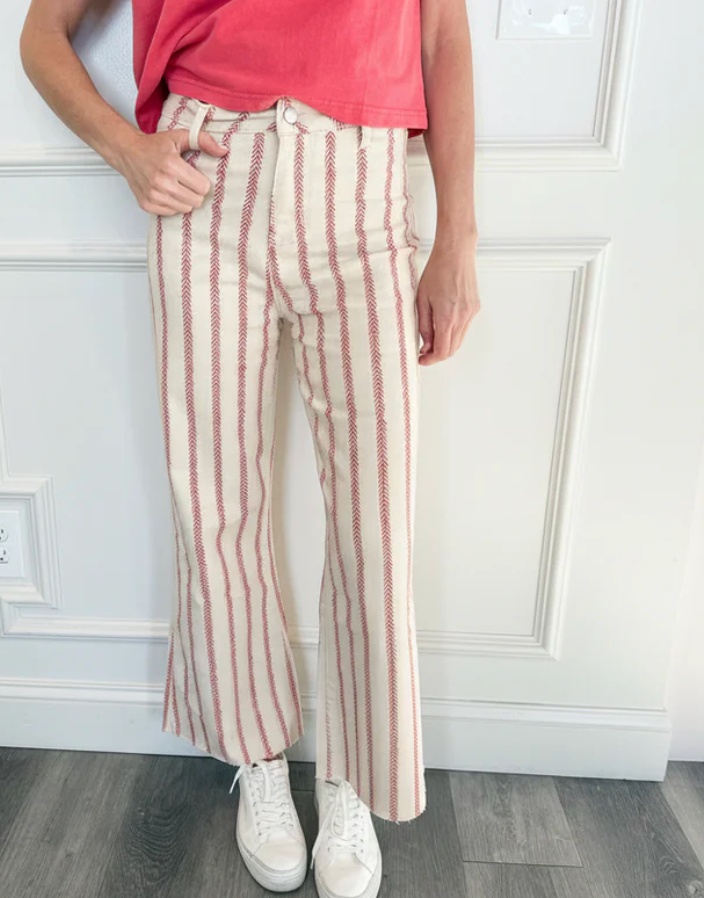 Baseball Denim Pants