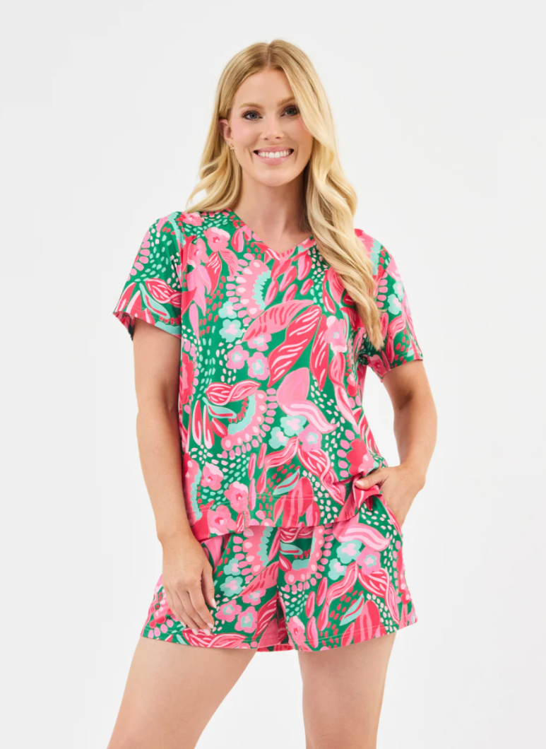 Mary Square Alli Canopy Gleam Short Set