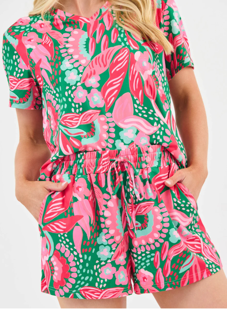 Mary Square Alli Canopy Gleam Short Set