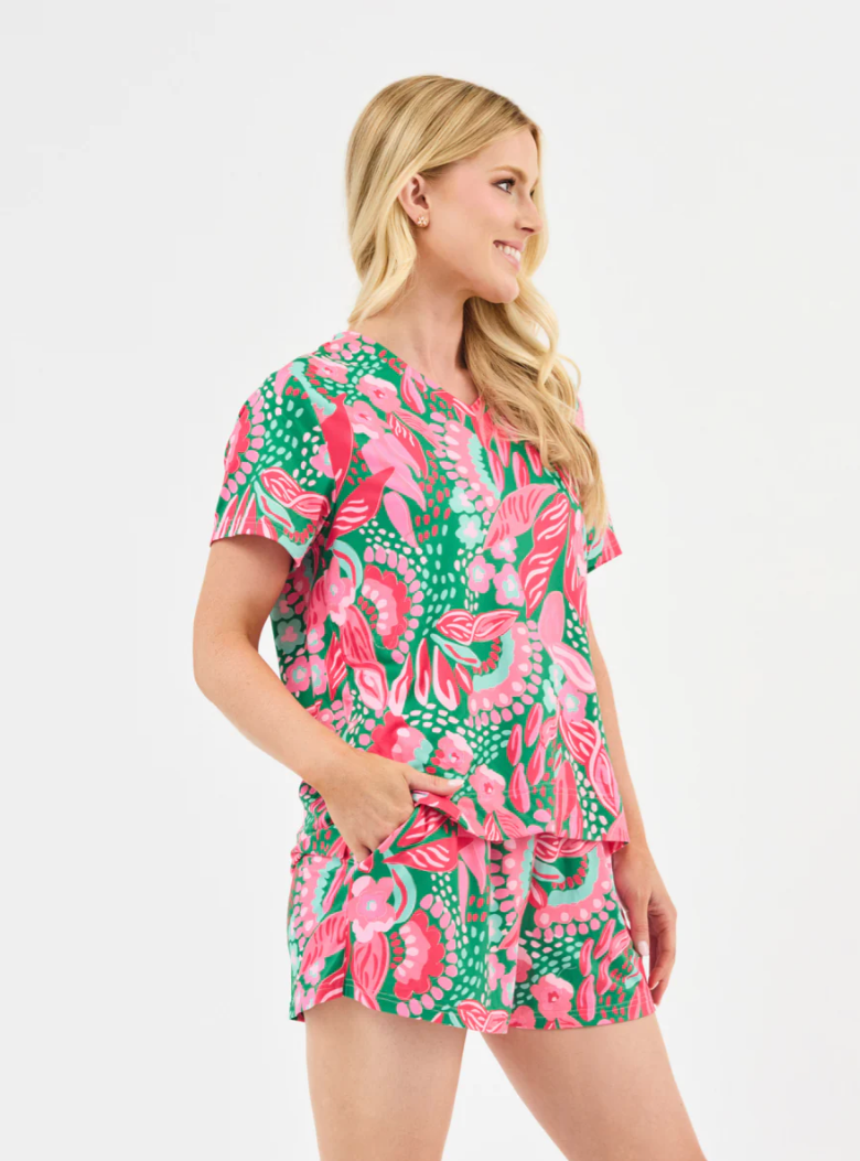 Mary Square Alli Canopy Gleam Short Set