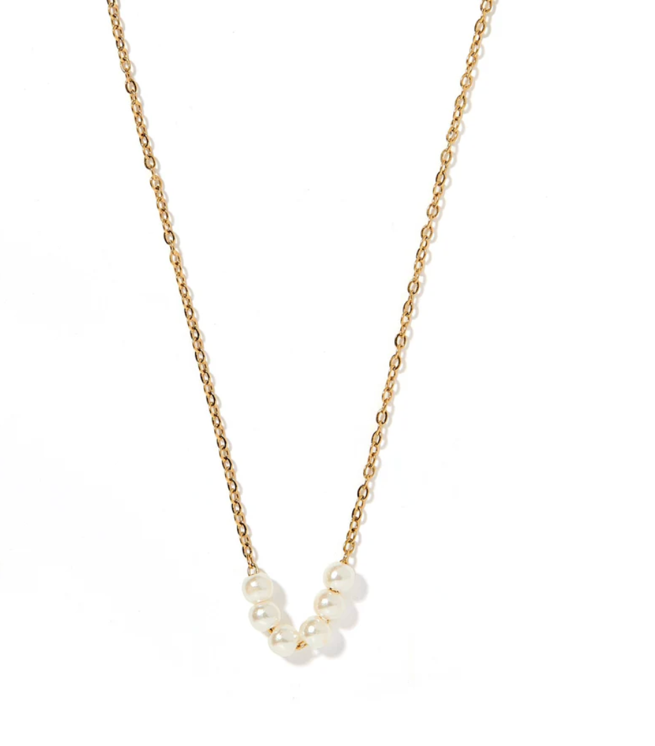 Linny Co Delta Pearl Necklace