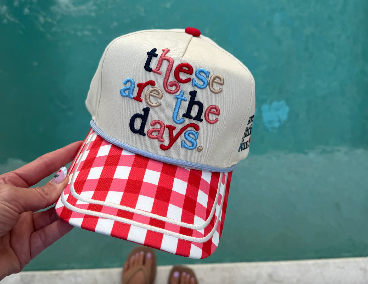 These Are The Days Summer Trucker Hat