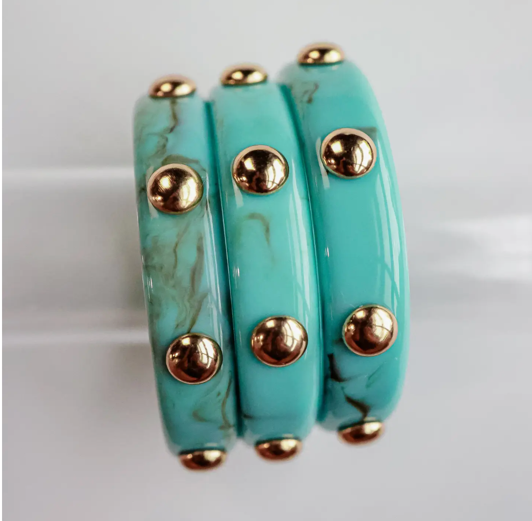 Made By Harco Indie Bangle Turquoise