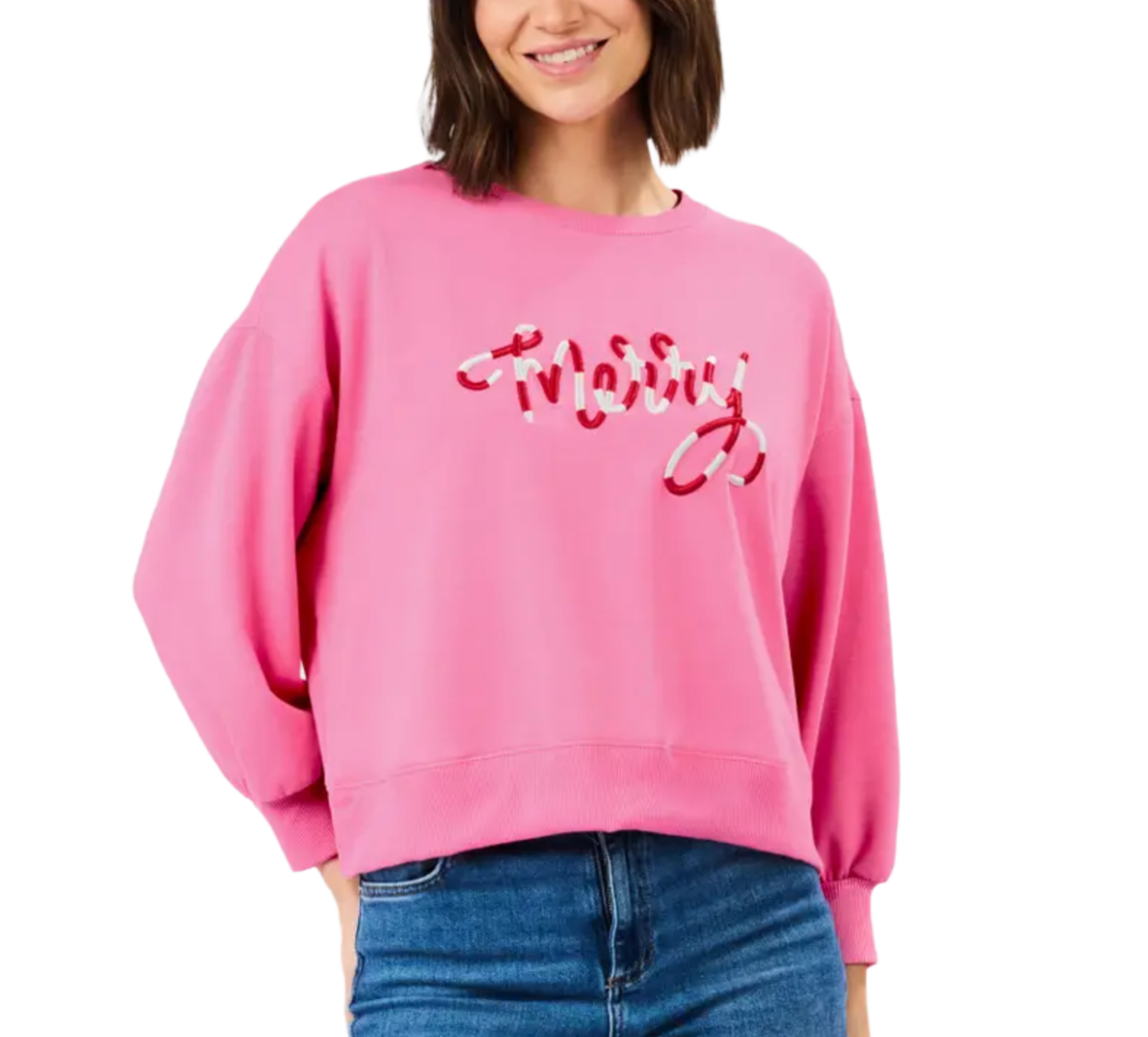 Mary Square Millie Merry Corded Sweatshirt