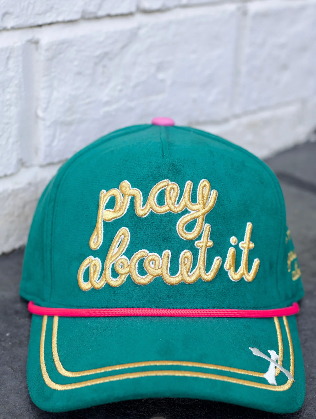 Poppy & Pine Pray About It Trucker Hat