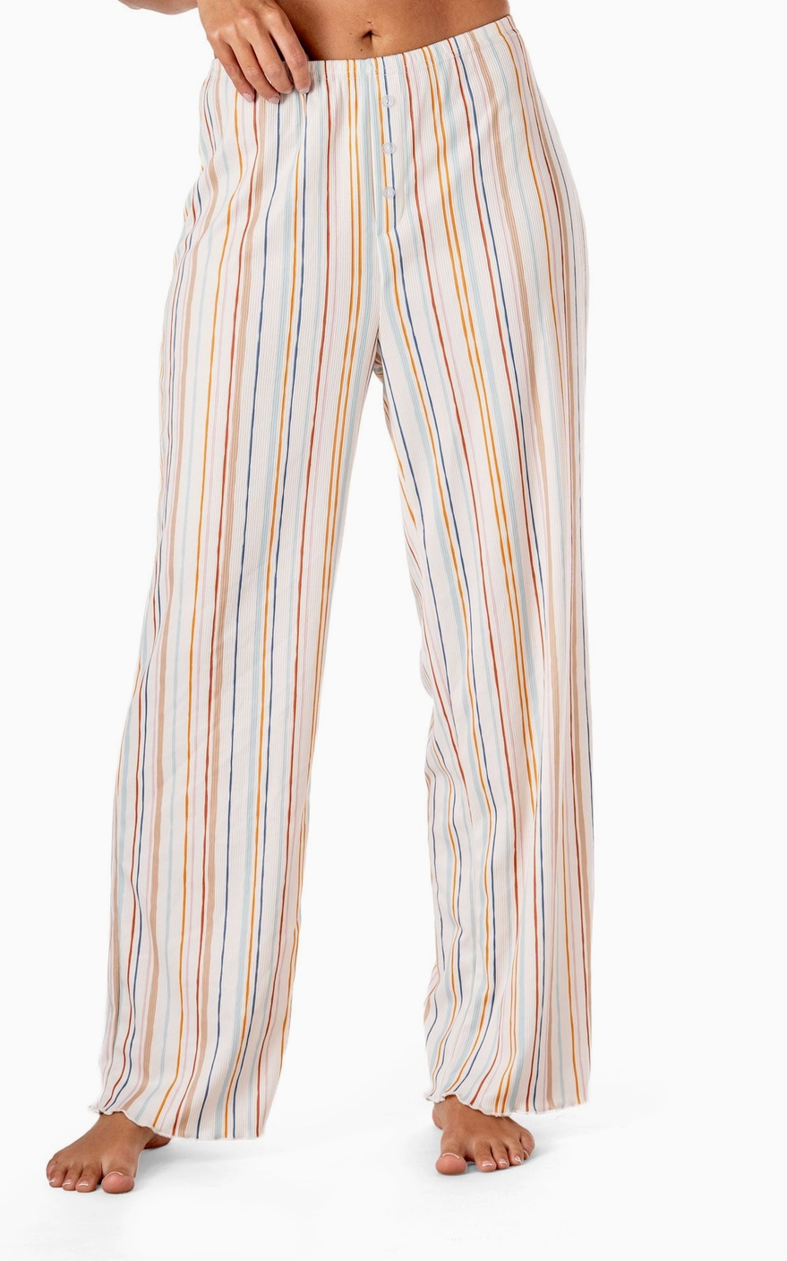 Hello Mello Snooze Fest Ribbed Pants